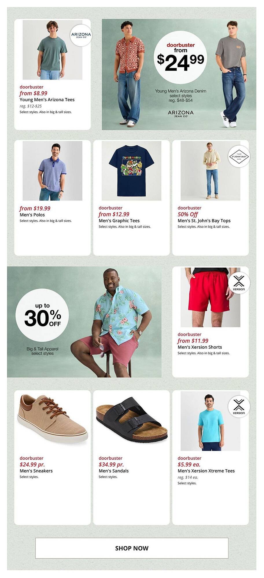 JC Penney weekly ad