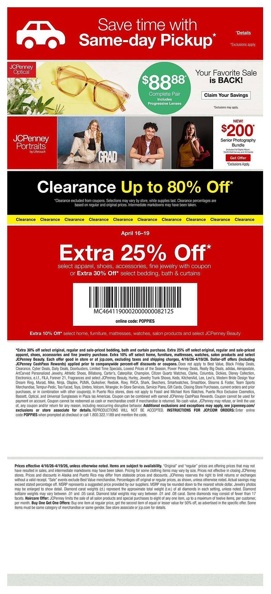 JC Penney weekly ad