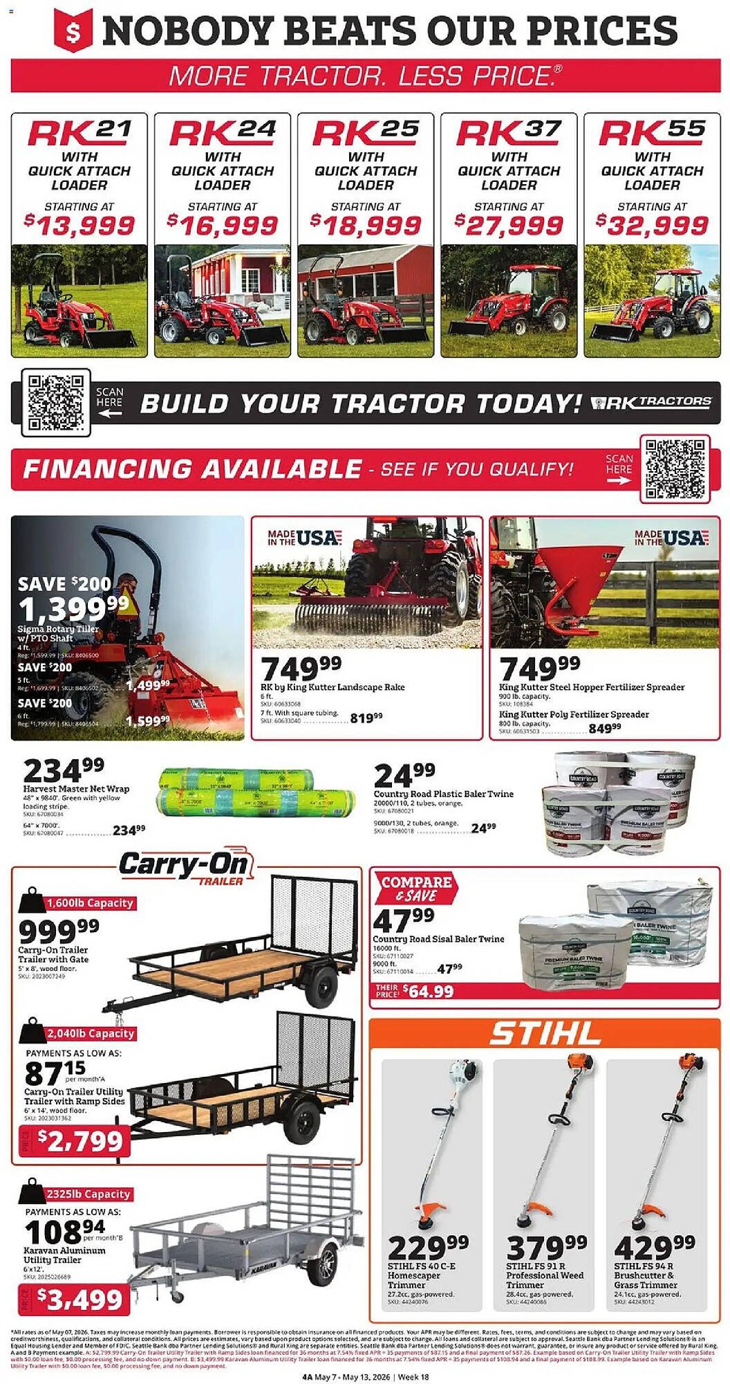 Rural King weekly ad