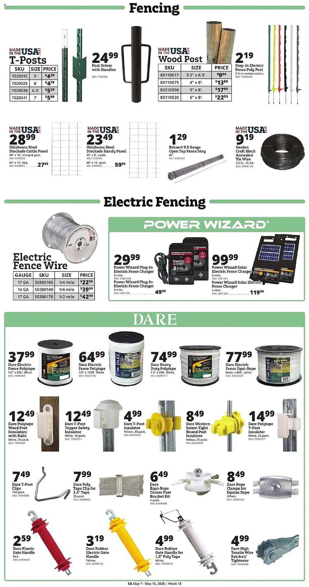 Rural King weekly ad