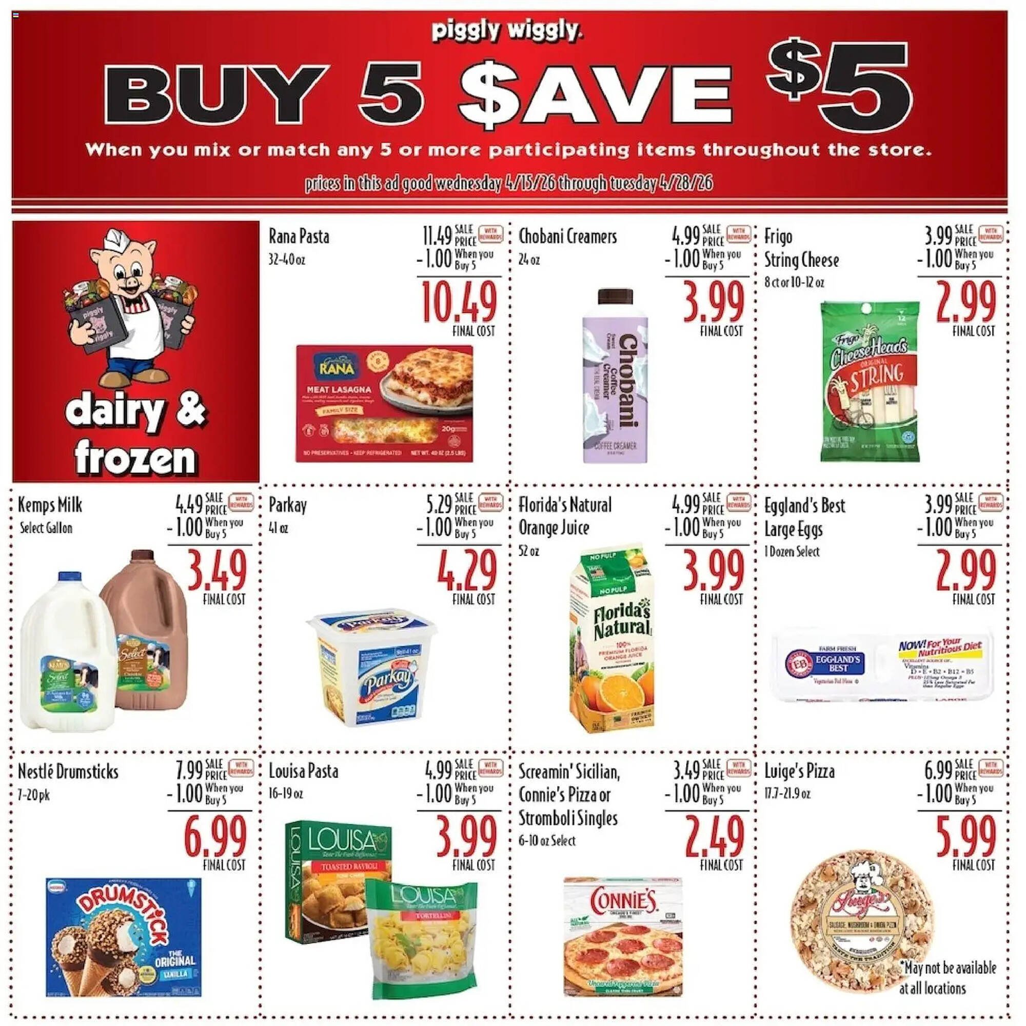 Piggly Wiggly weekly ad