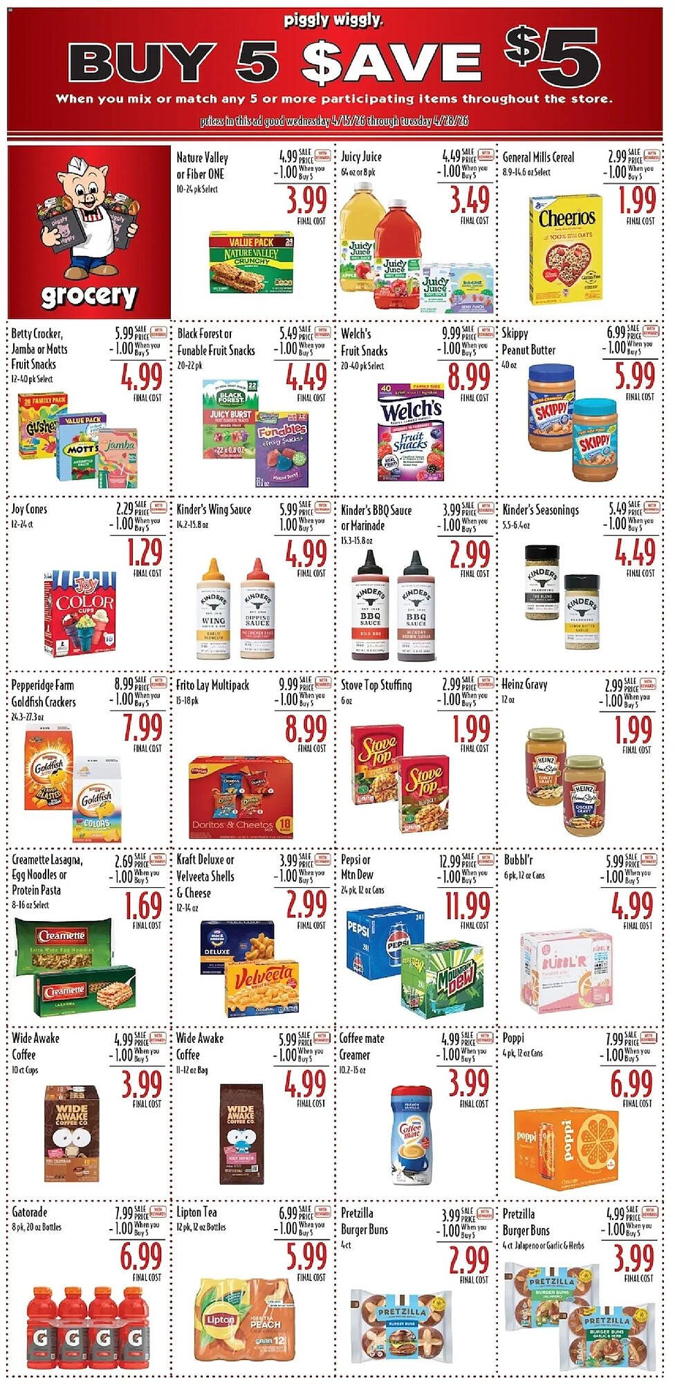 Piggly Wiggly weekly ad