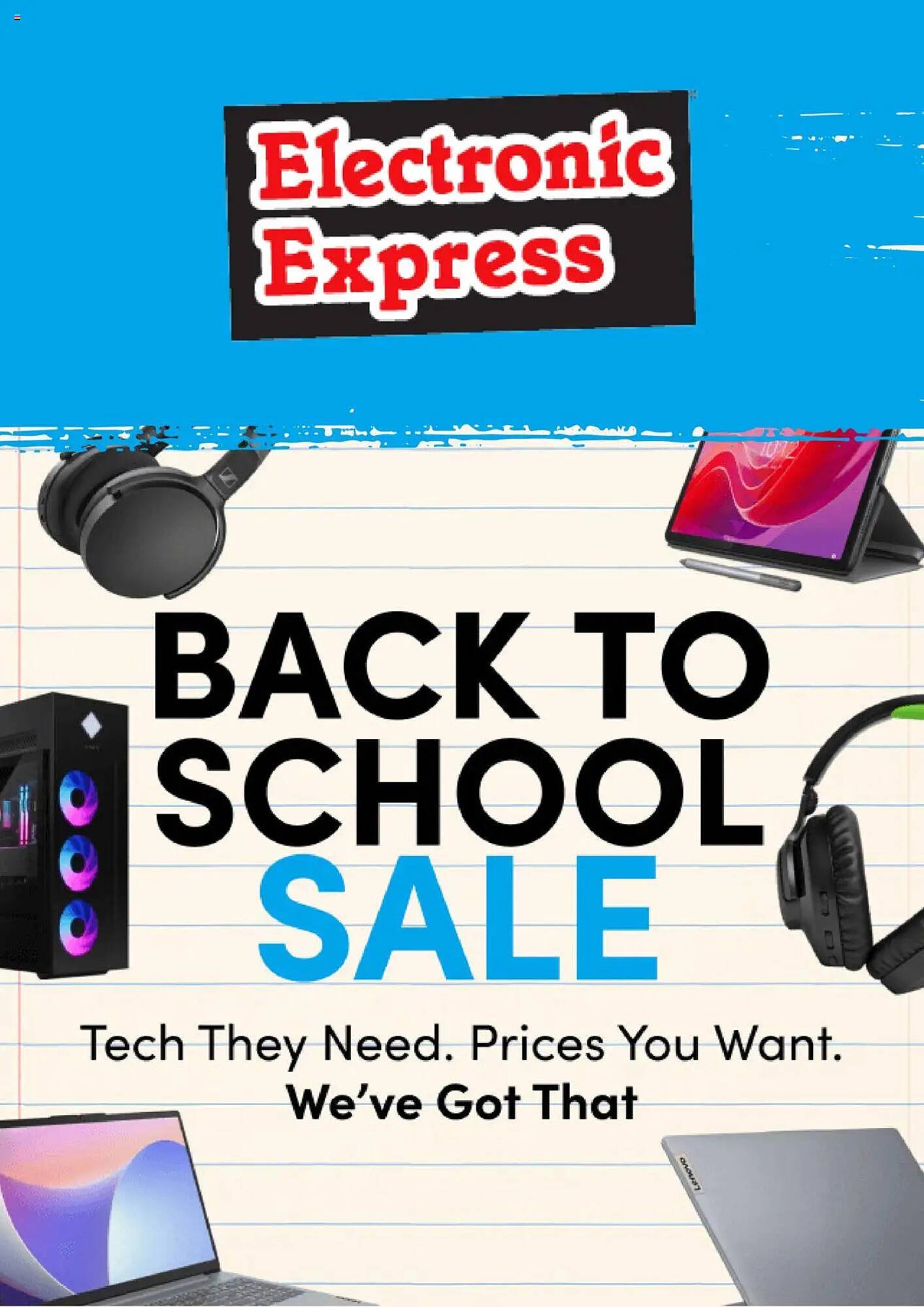 Electronic Express Weekly Ad (2025-08-04 - 2025-08-12) | 1