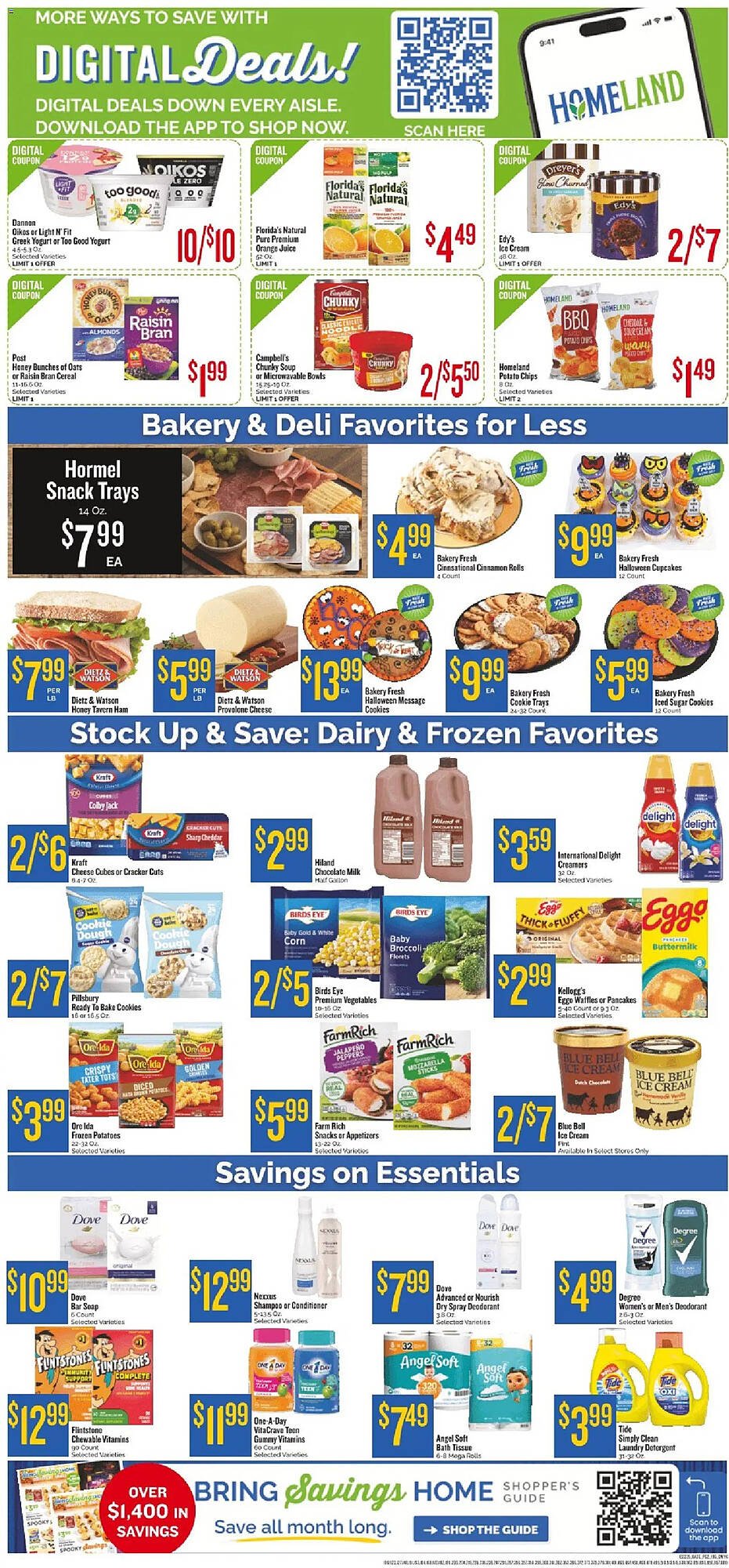 Homeland Market weekly ad (2025-10-22 - 2025-10-29) | 2
