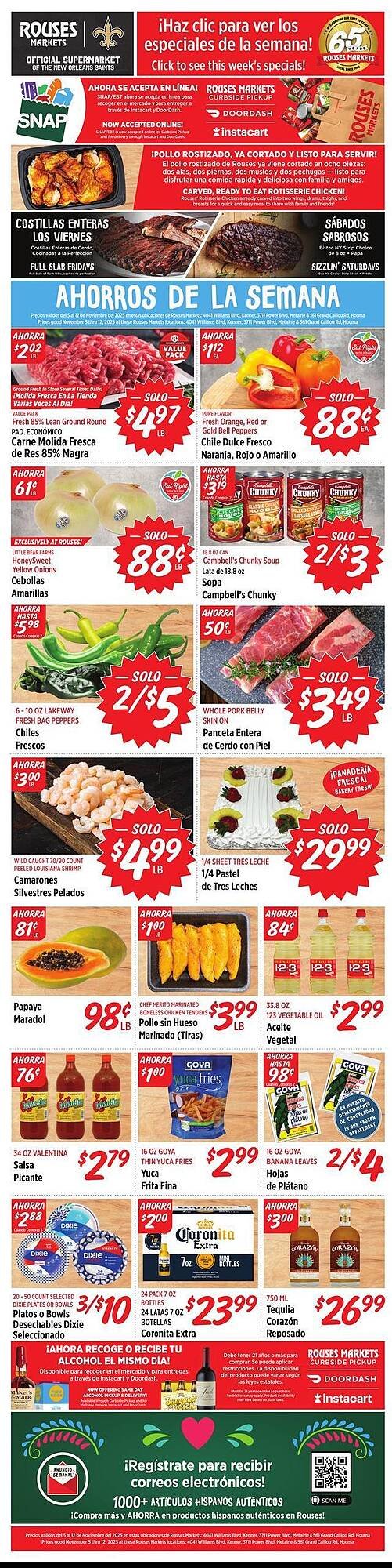 Rouses weekly ad (2025-11-05 - 2025-11-12) | 1