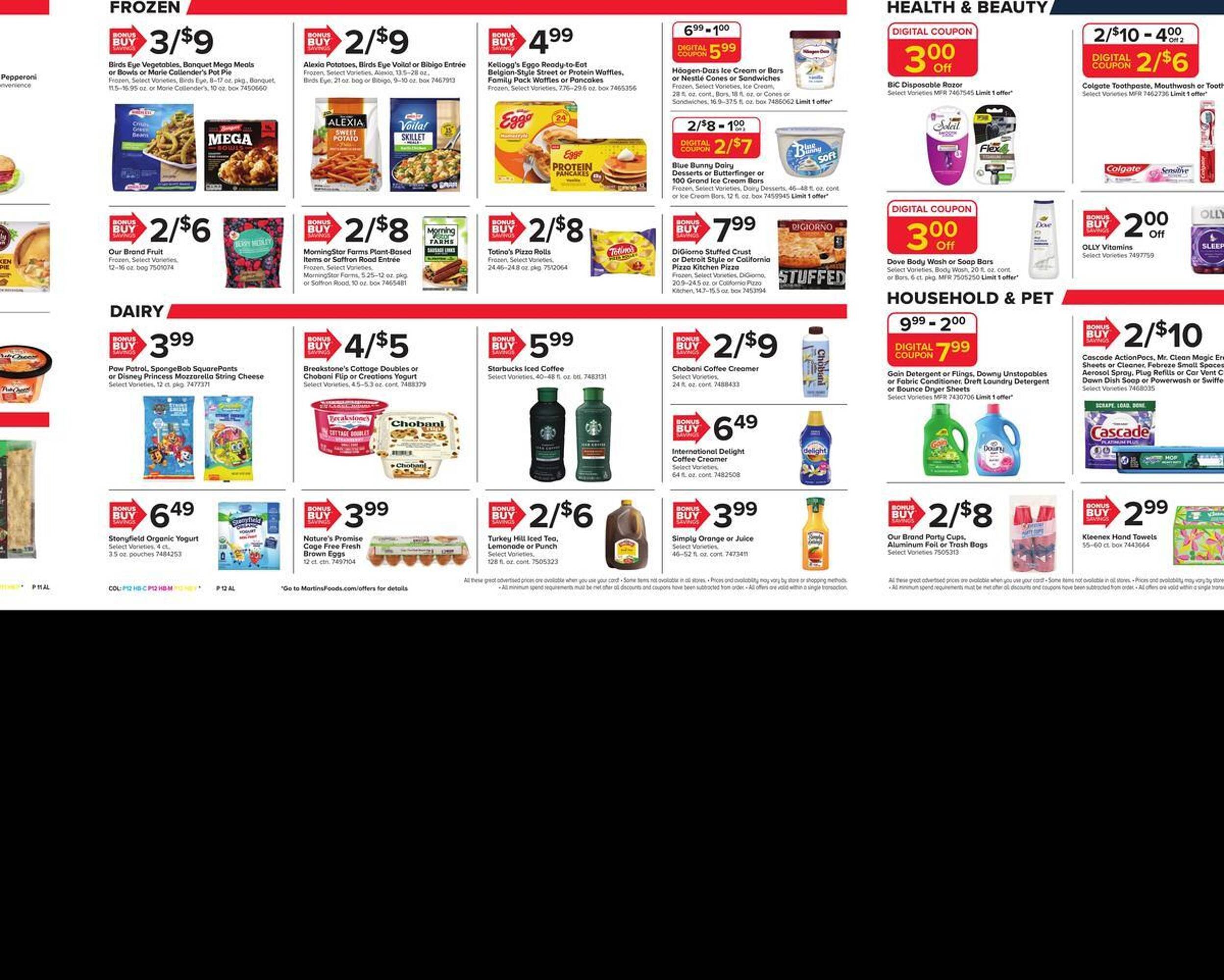 Martin&#039;s weekly ad