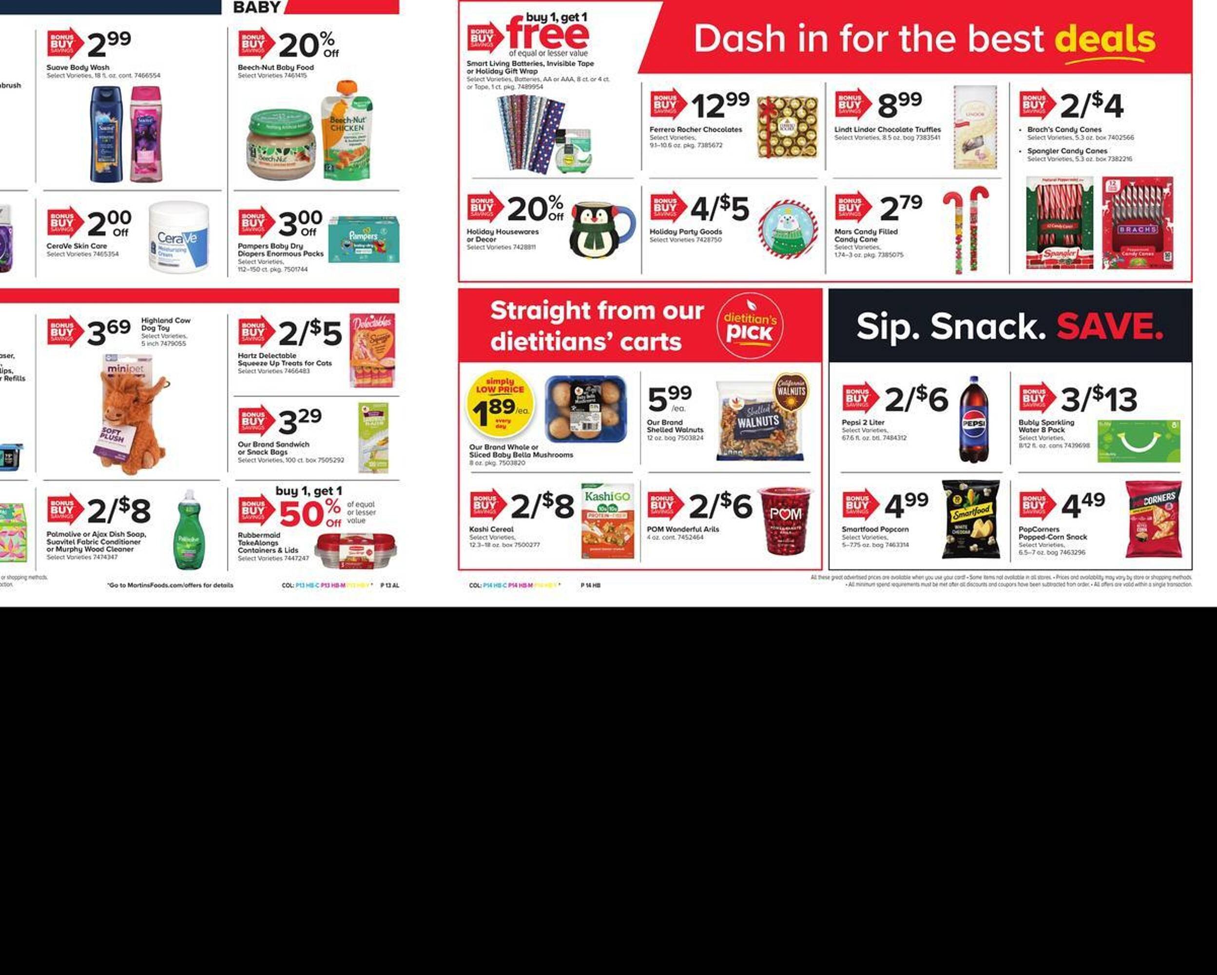 Martin&#039;s weekly ad