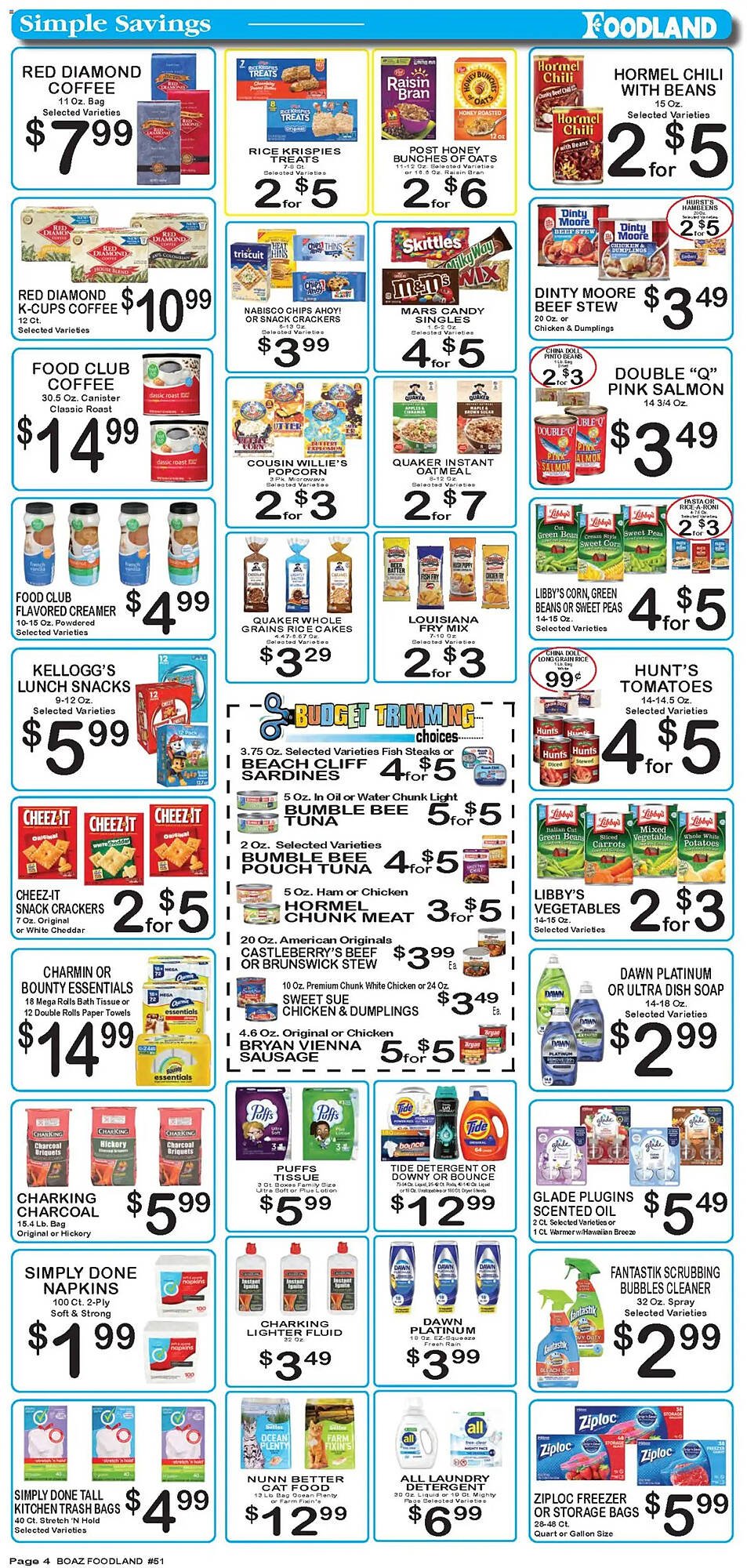 Foodland weekly ad