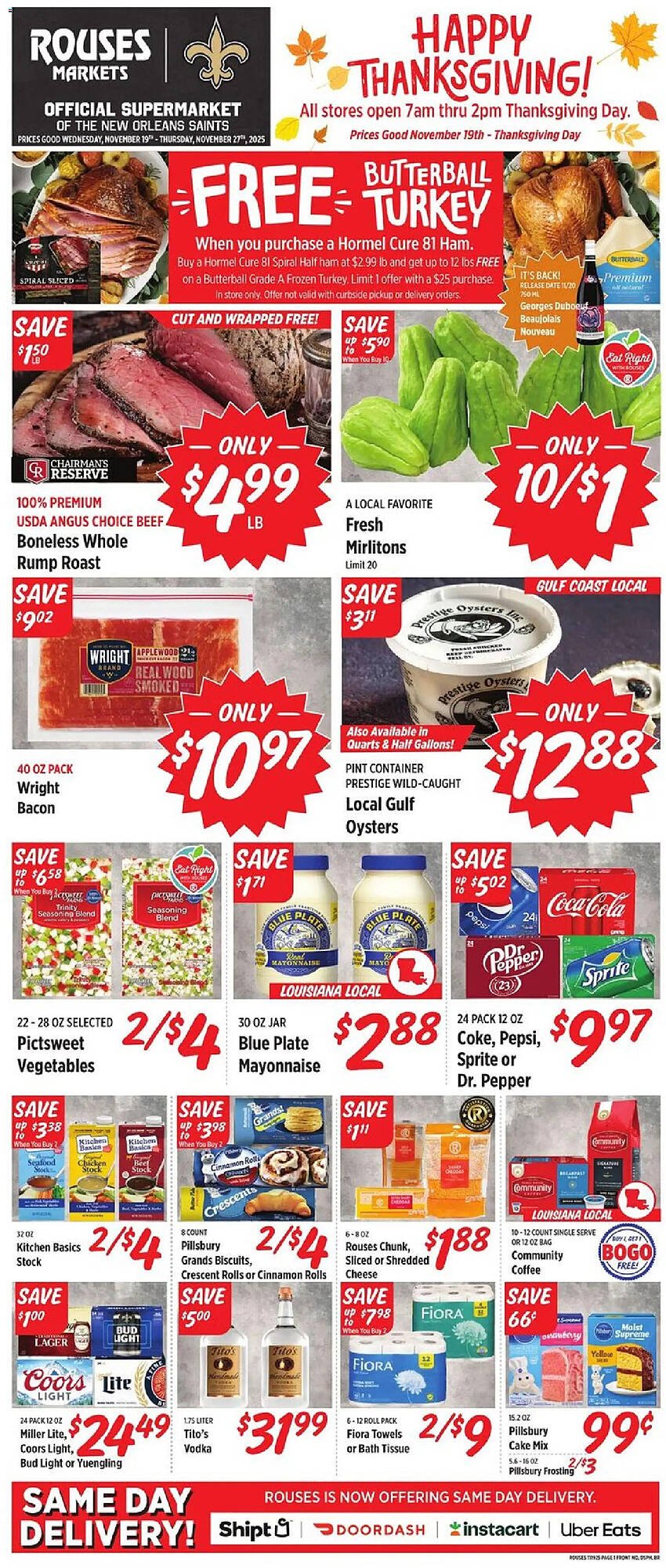 Rouses weekly ad