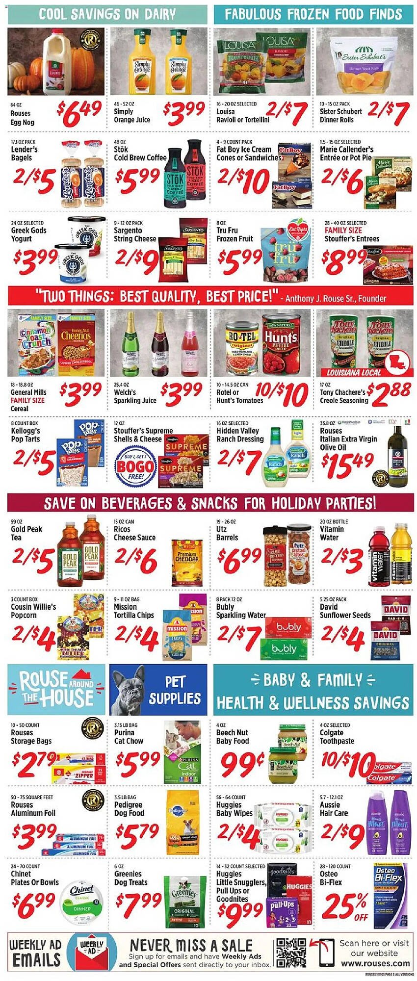 Rouses weekly ad
