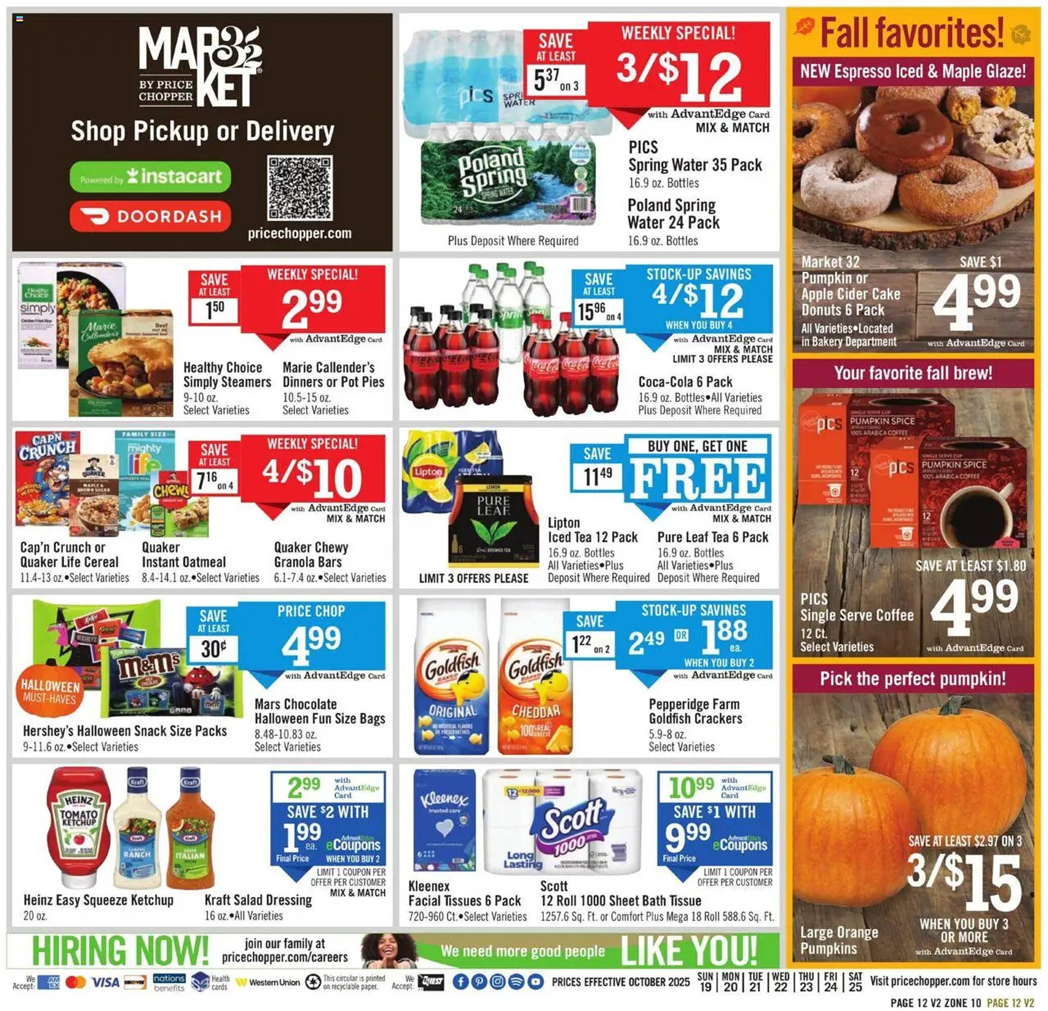 Price Chopper weekly ad (2025-10-19 - 2025-10-26) | 12