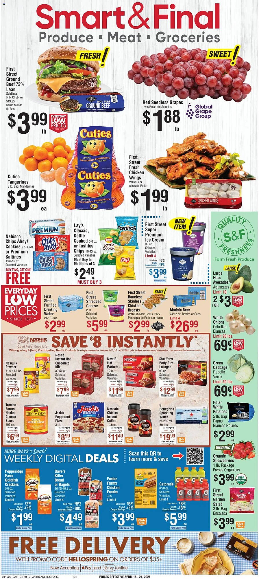 Smart &amp; Final weekly ad