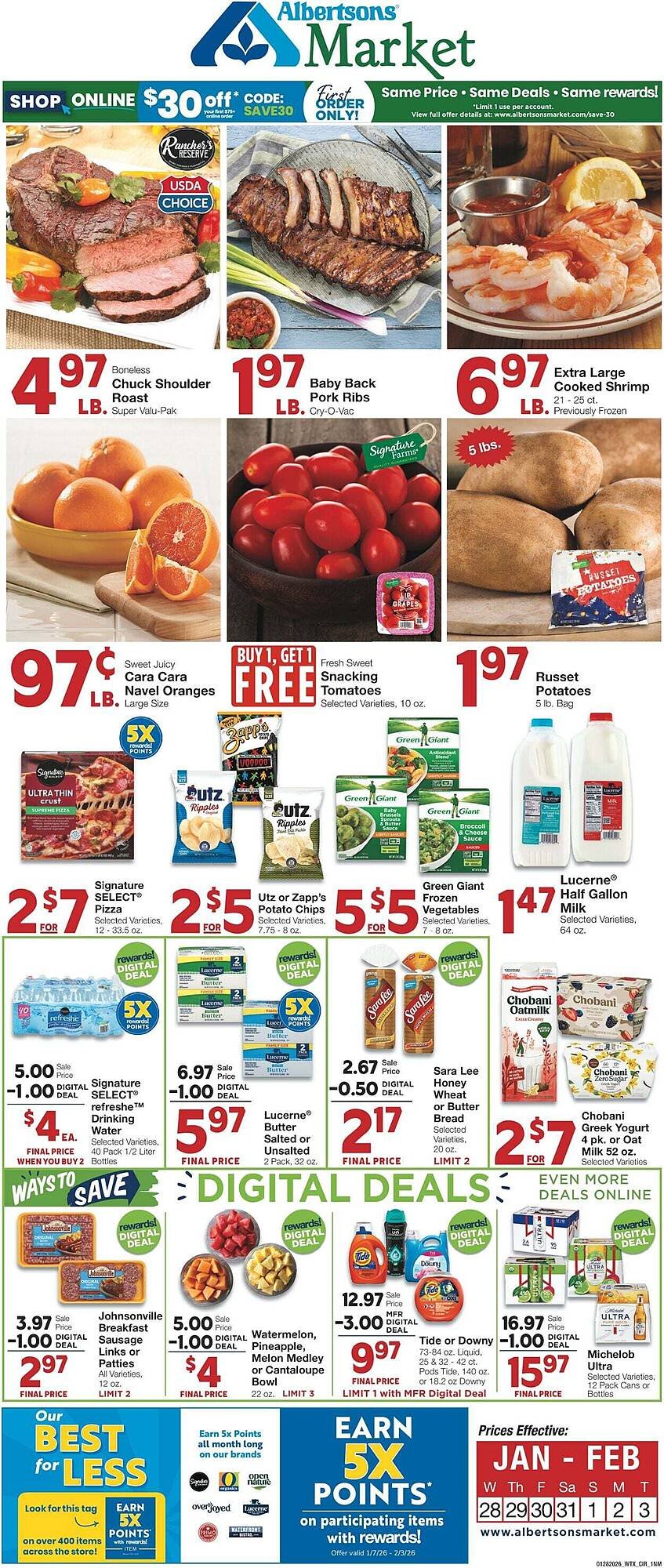 United Supermarkets weekly ad