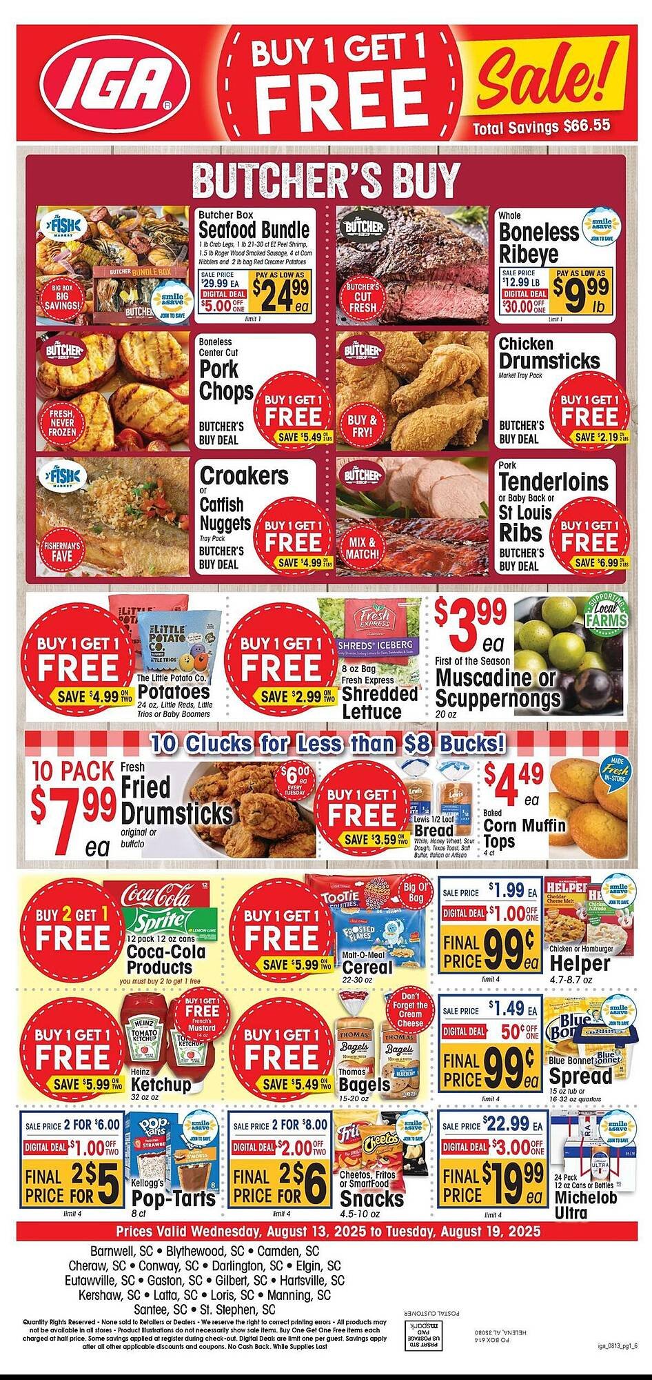IGA Weekly Ad (2025-08-13 - 2025-08-19) | 1