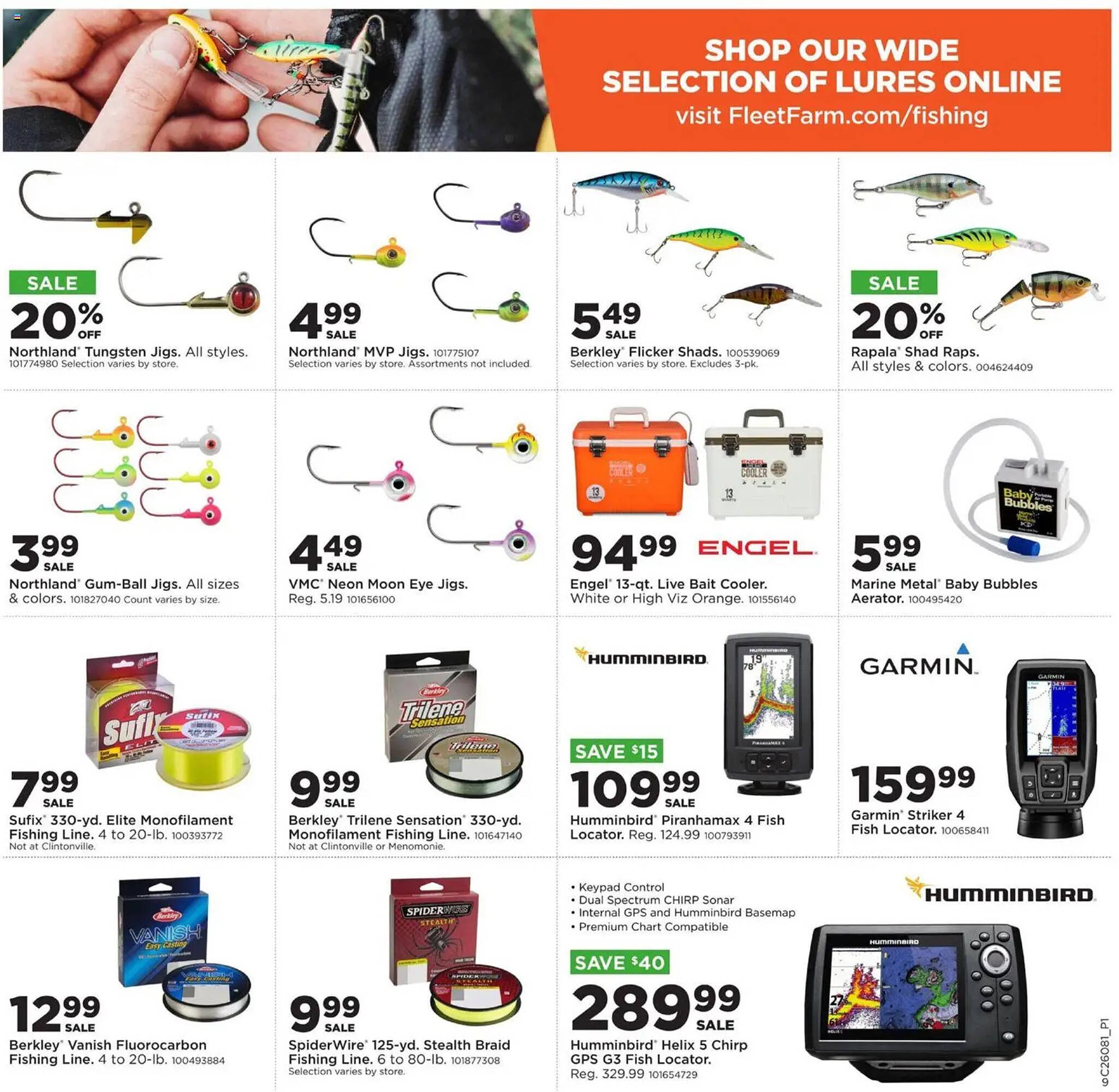 Mills Fleet Farm weekly ad