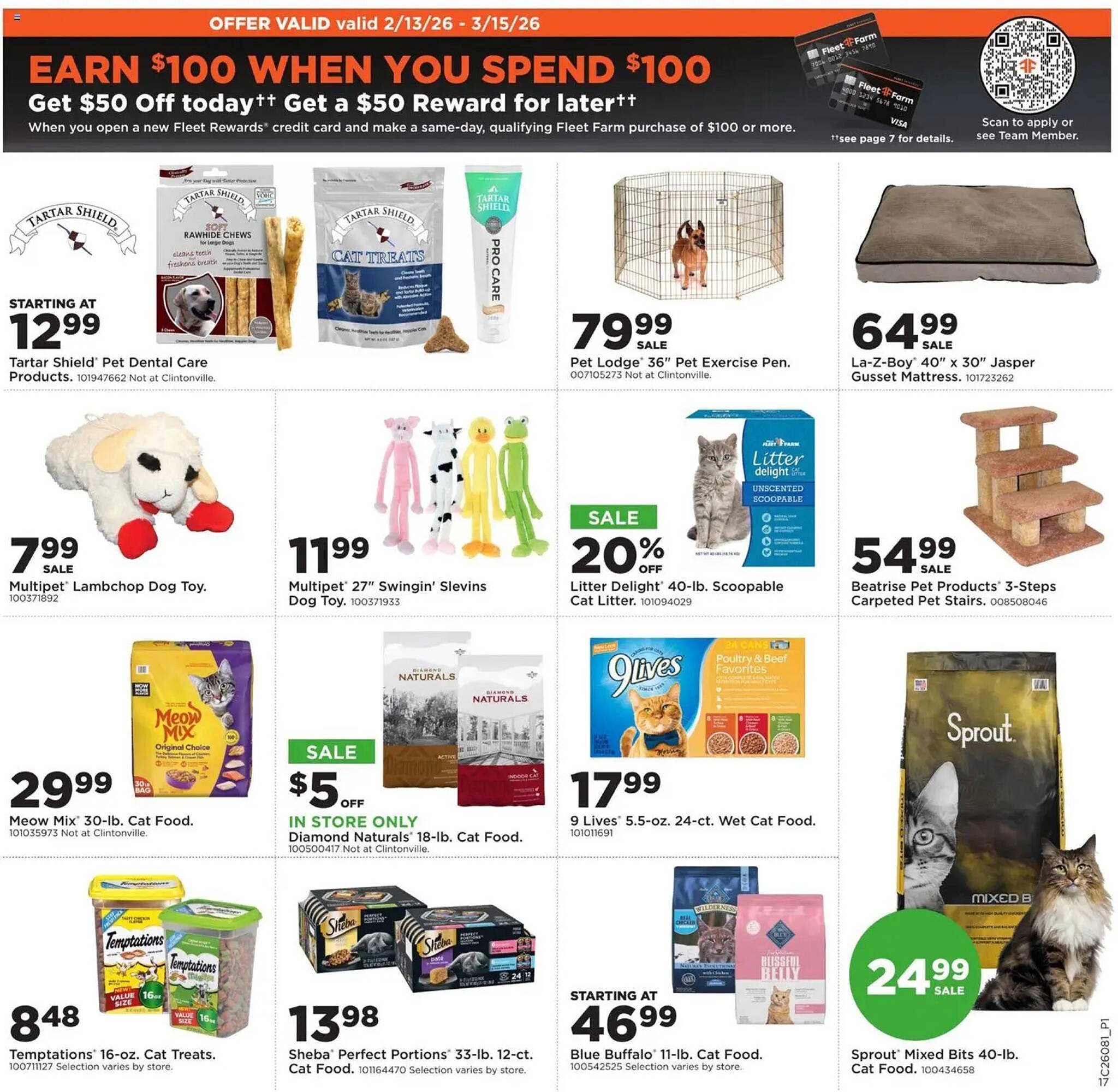 Mills Fleet Farm weekly ad
