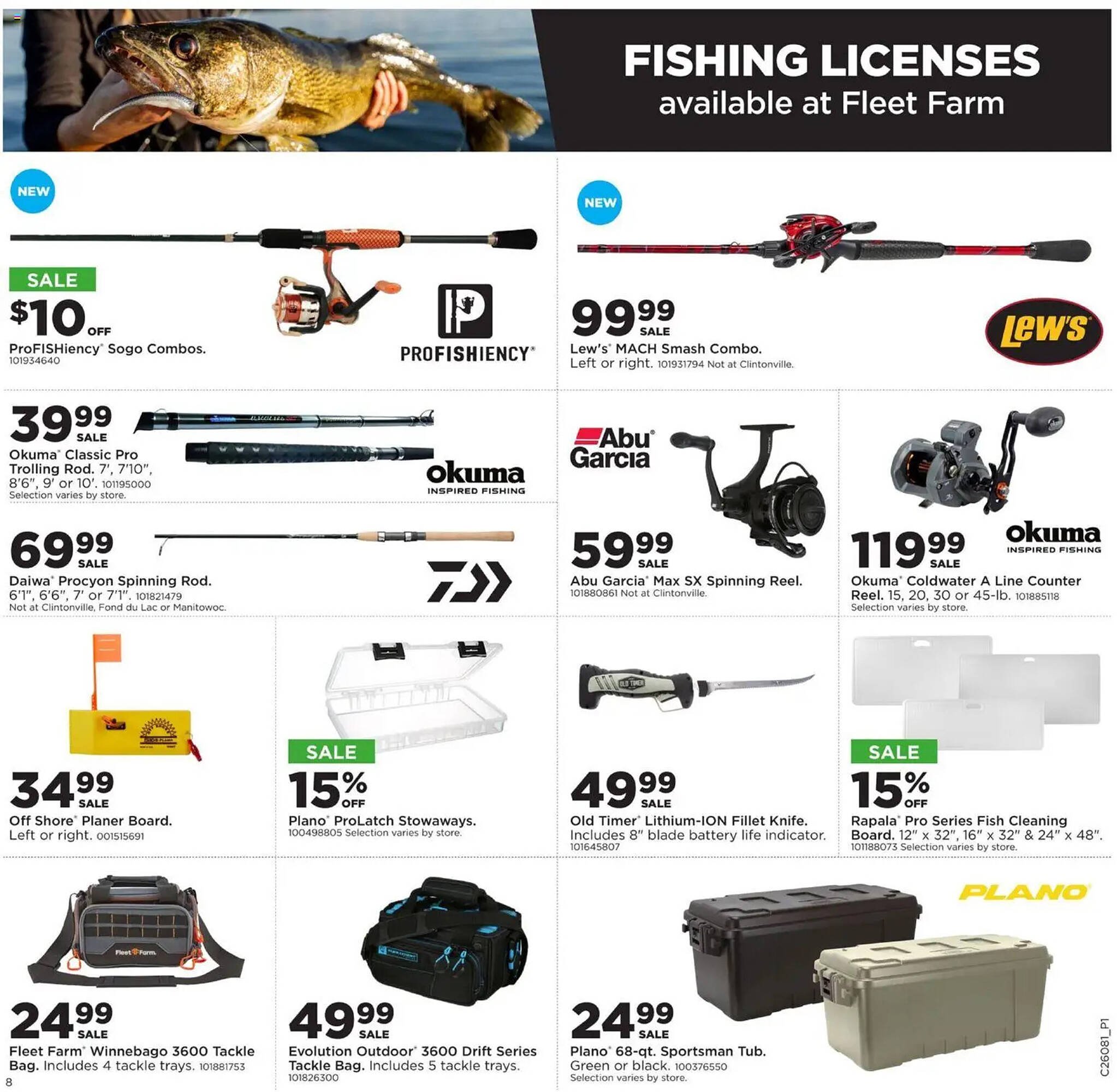 Mills Fleet Farm weekly ad