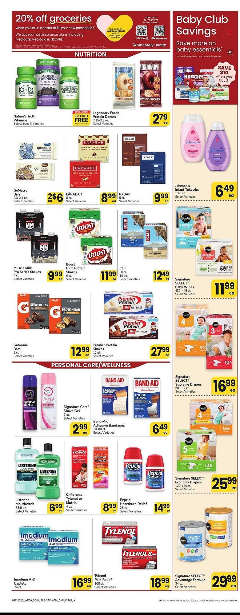 Safeway weekly ad