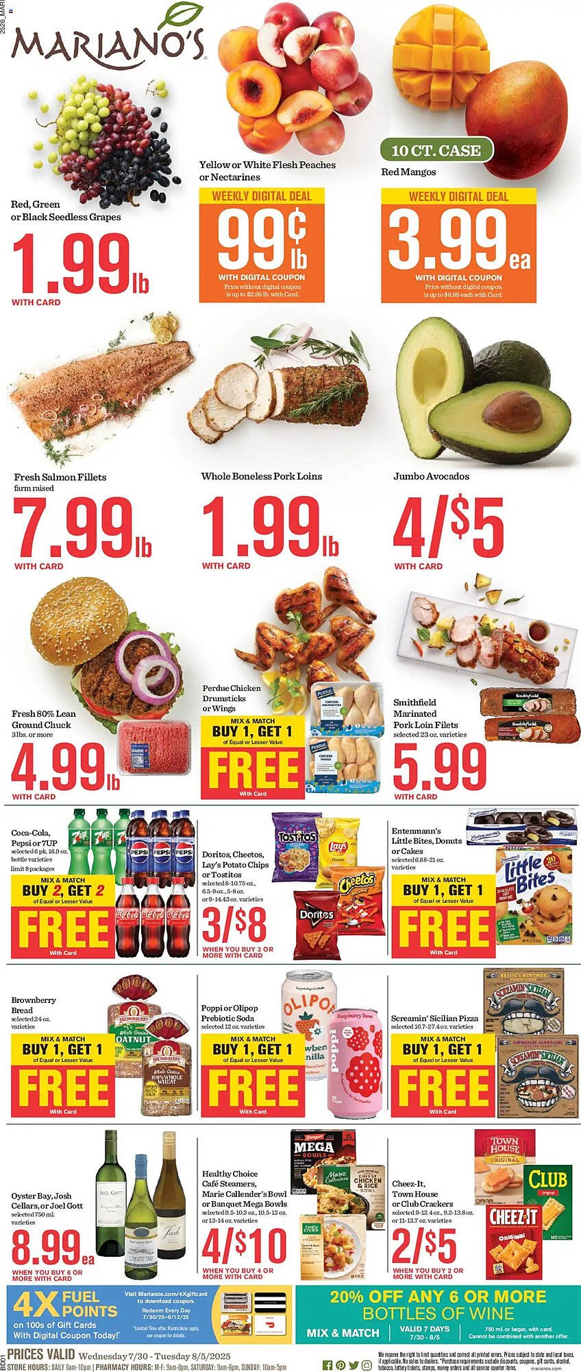 Mariano&#039;s Weekly Ad (2025-07-30 - 2025-08-05) | 1