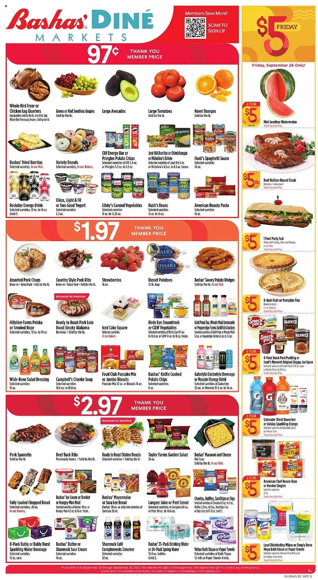 Bashas&#039; weekly ad (2025-09-24 - 2025-09-30) | 1
