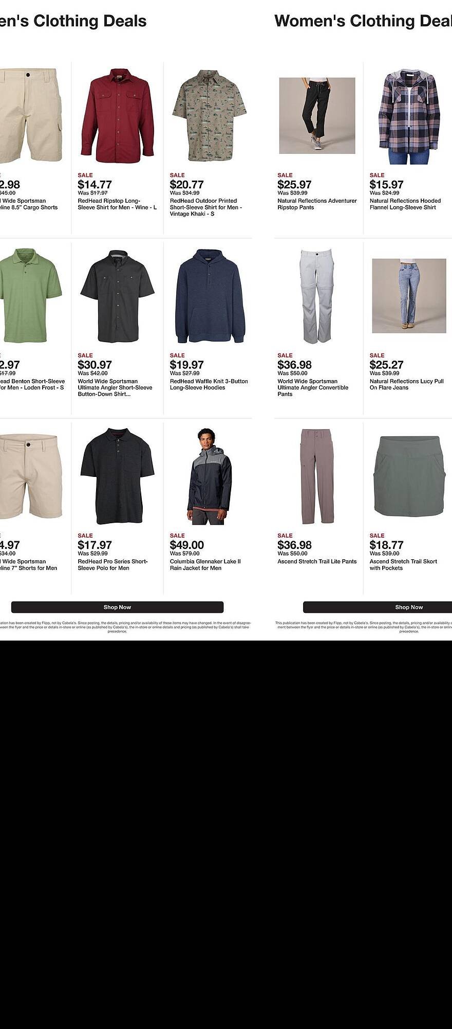 Cabela's weekly ad
