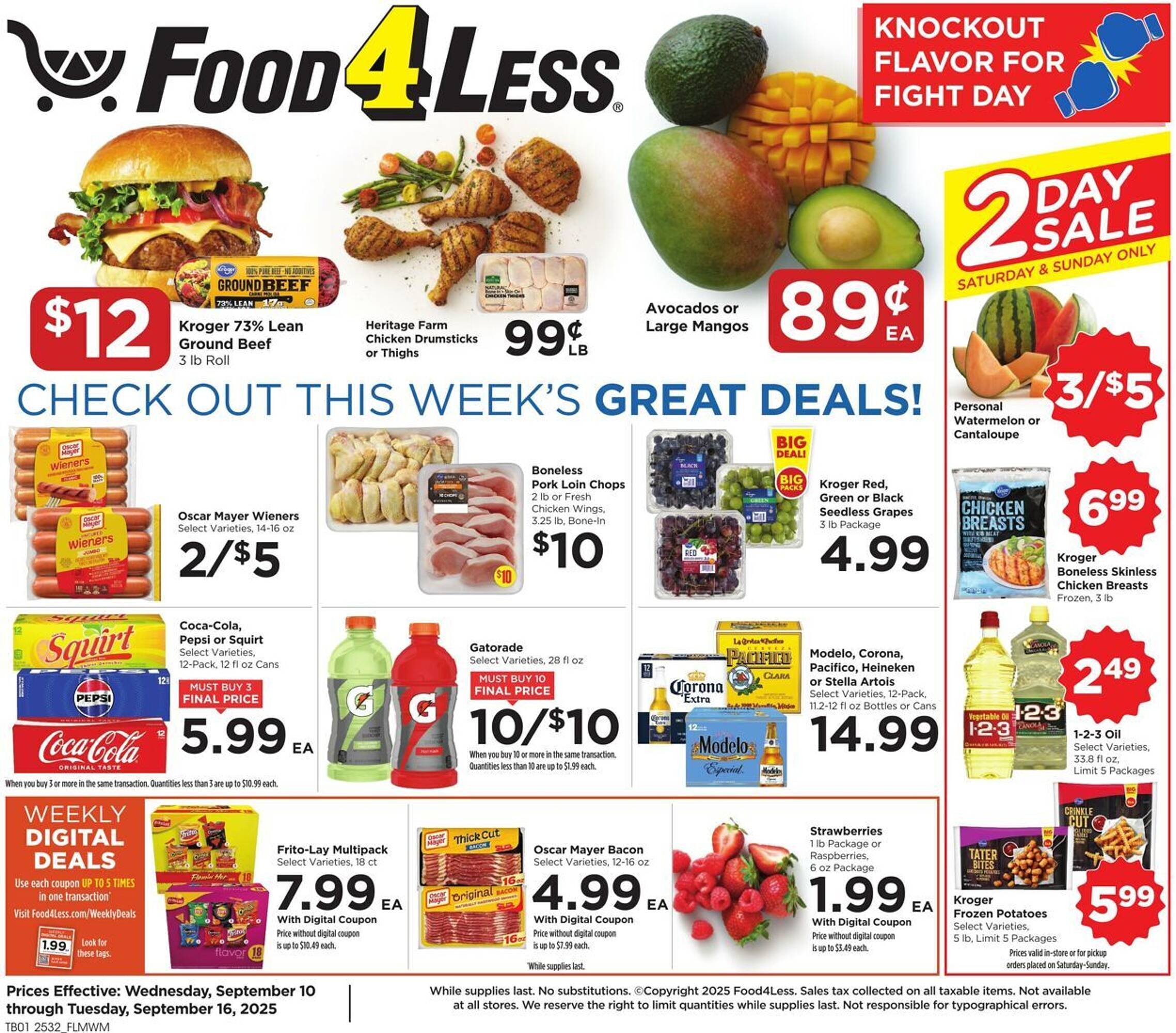 Food 4 Less weekly ad (2025-09-10 - 2025-09-16) | 1