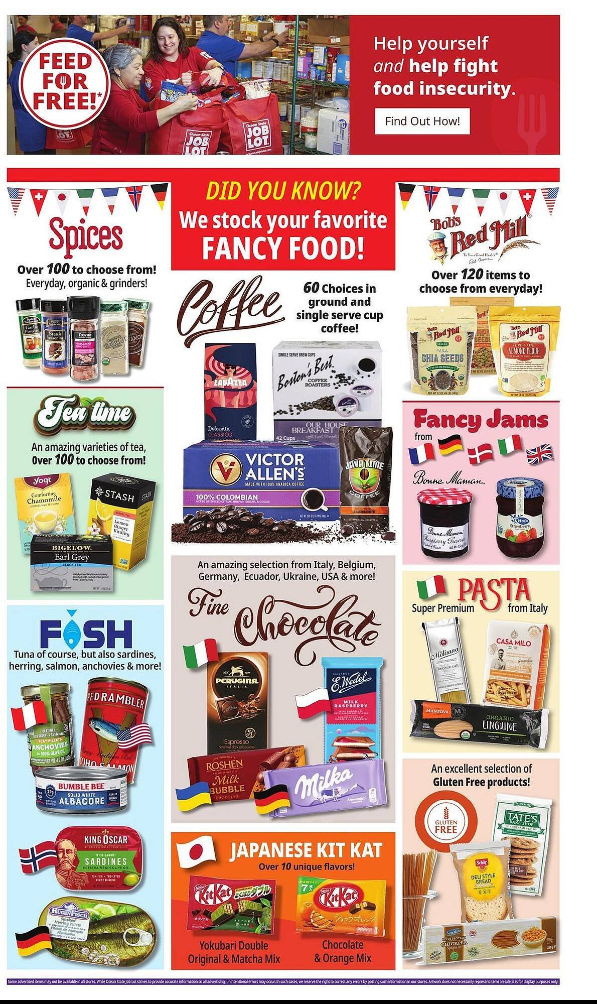 Ocean State Job Lot flyer