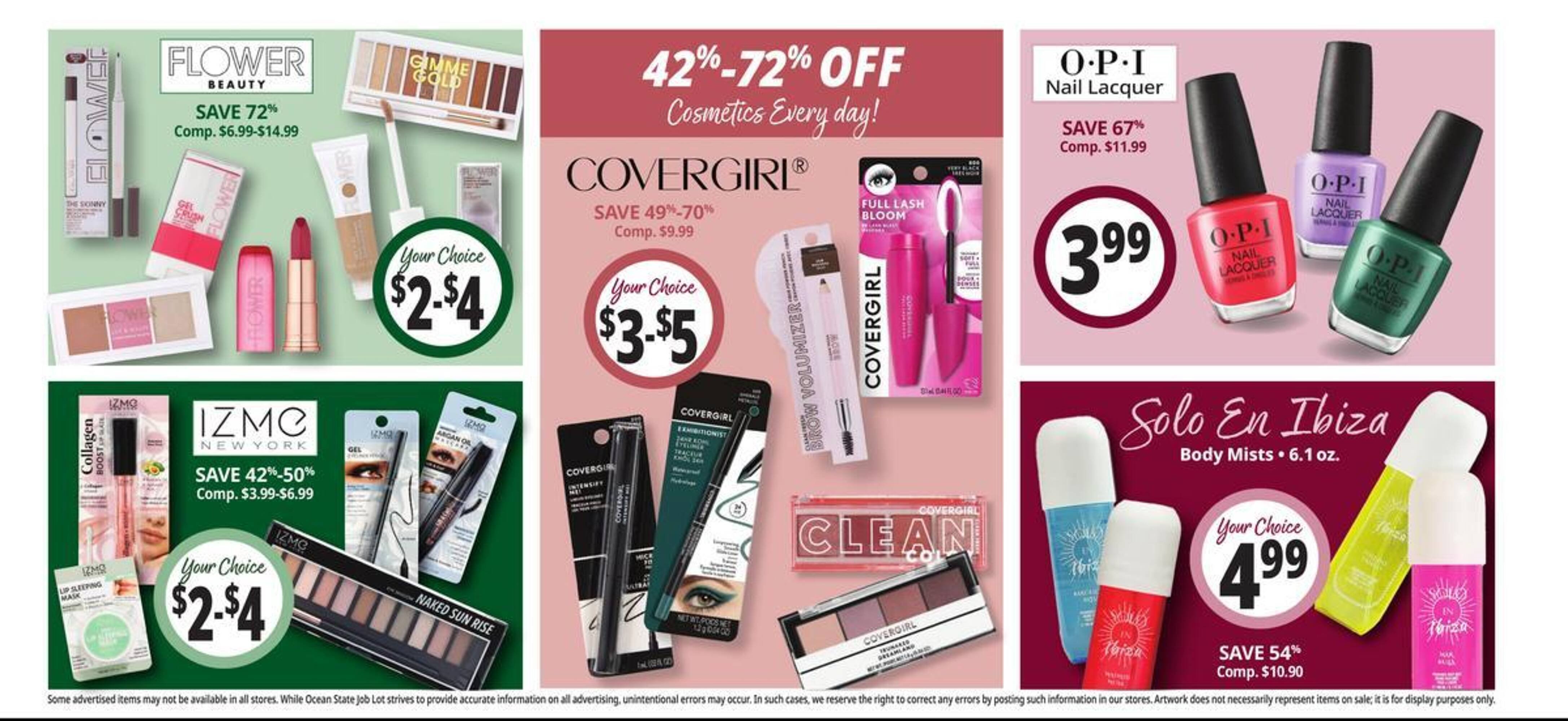 Ocean State Job Lot flyer