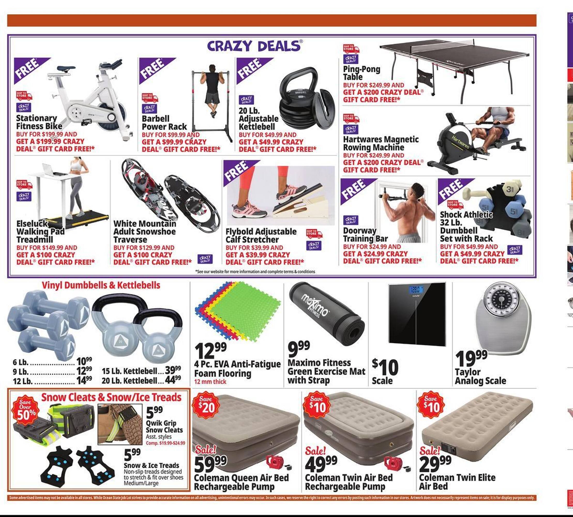 Ocean State Job Lot flyer