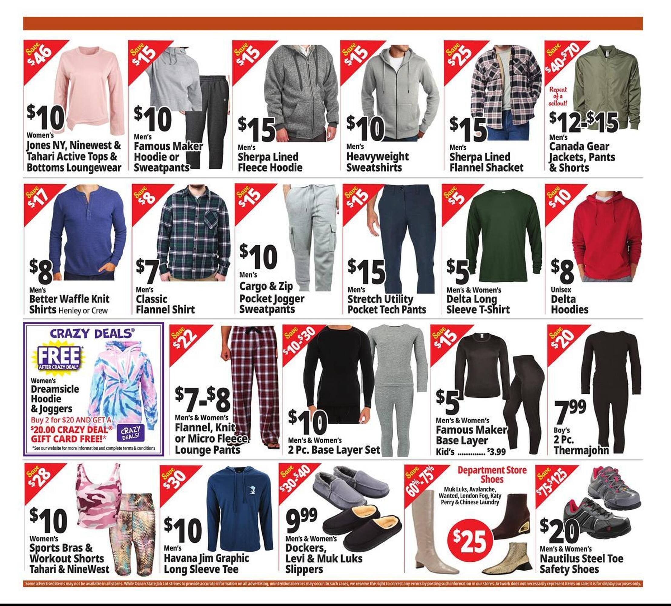 Ocean State Job Lot flyer