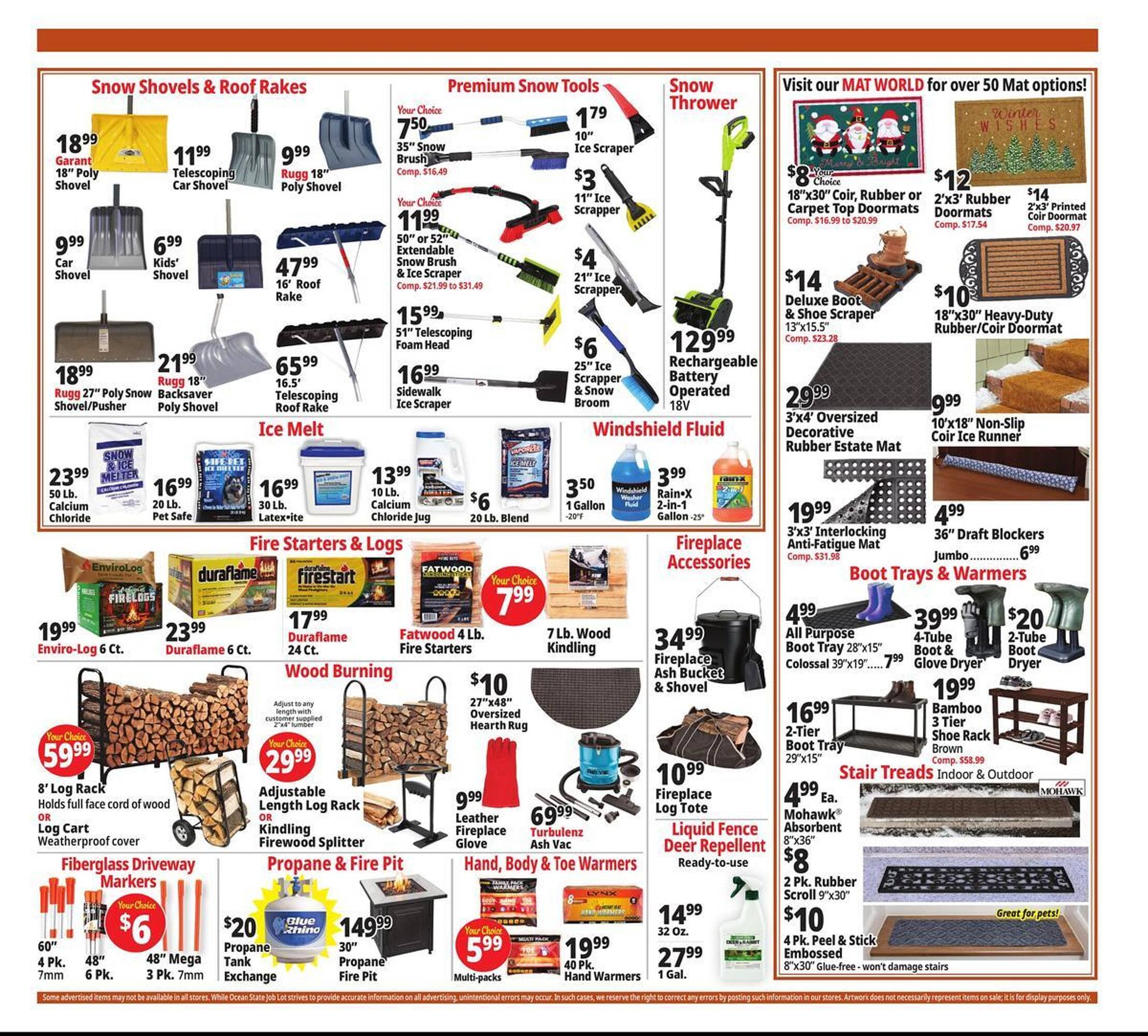 Ocean State Job Lot flyer