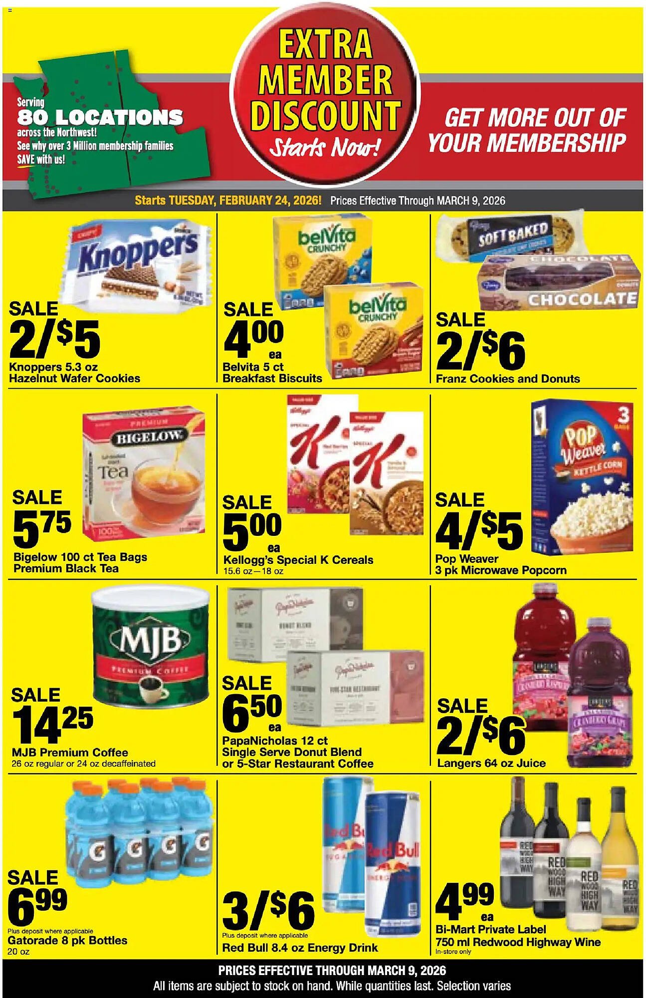 Bi-Mart weekly ad