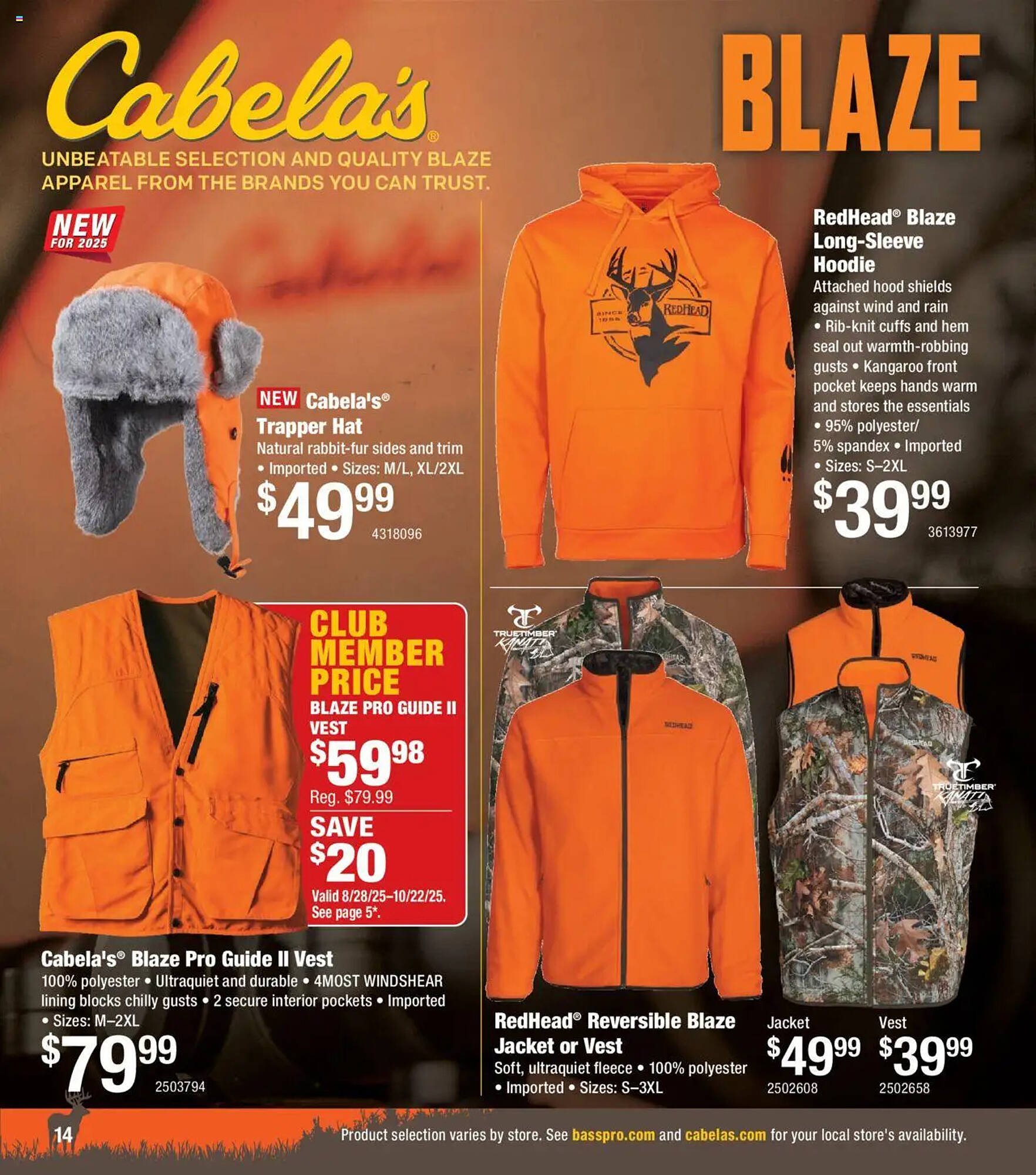 Cabela&#039;s weekly ad (2025-10-01 - 2026-01-02) | 14