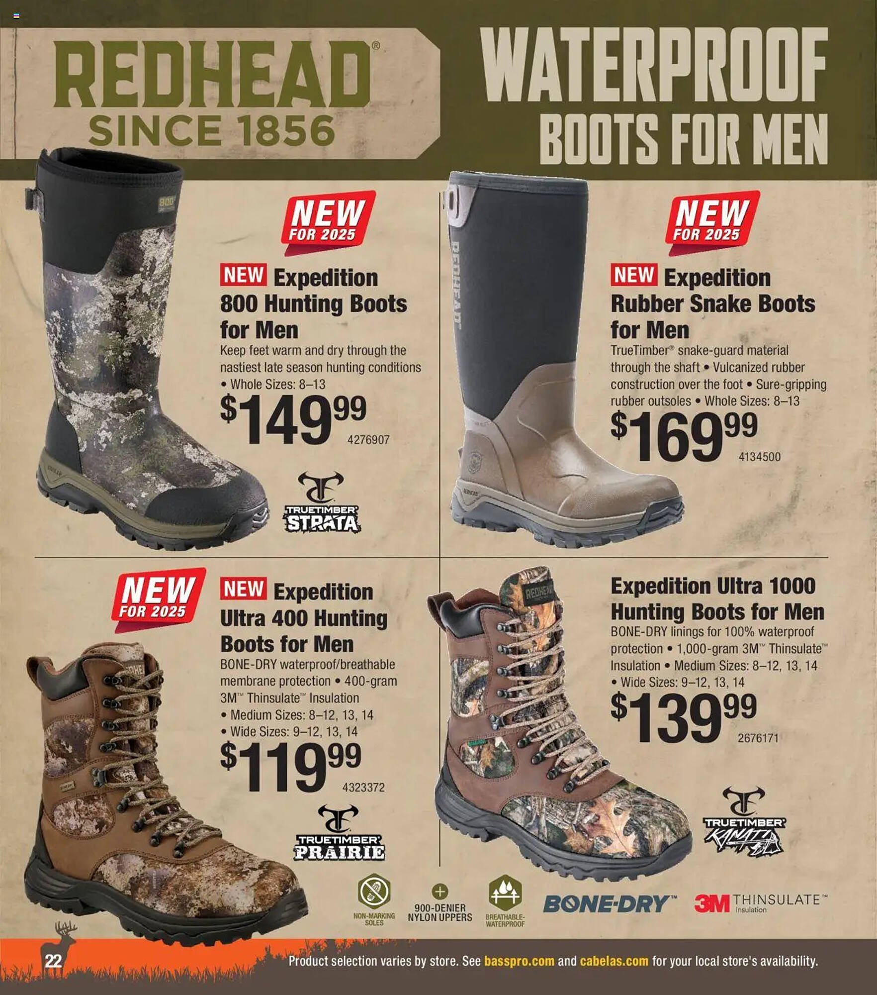 Cabela&#039;s weekly ad (2025-10-01 - 2026-01-02) | 22