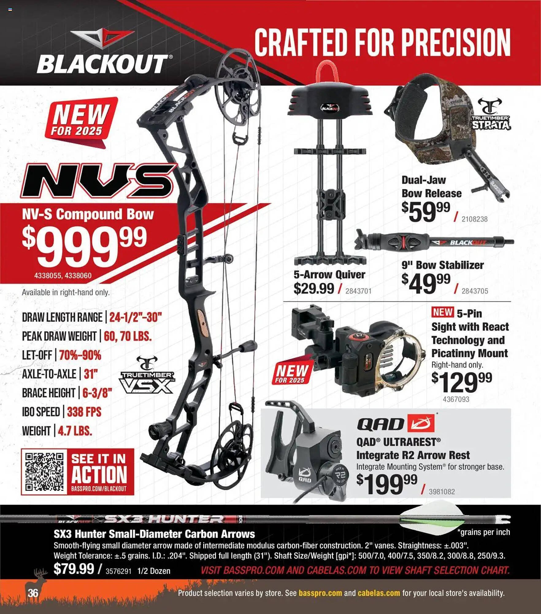 Cabela&#039;s weekly ad (2025-10-01 - 2026-01-02) | 36