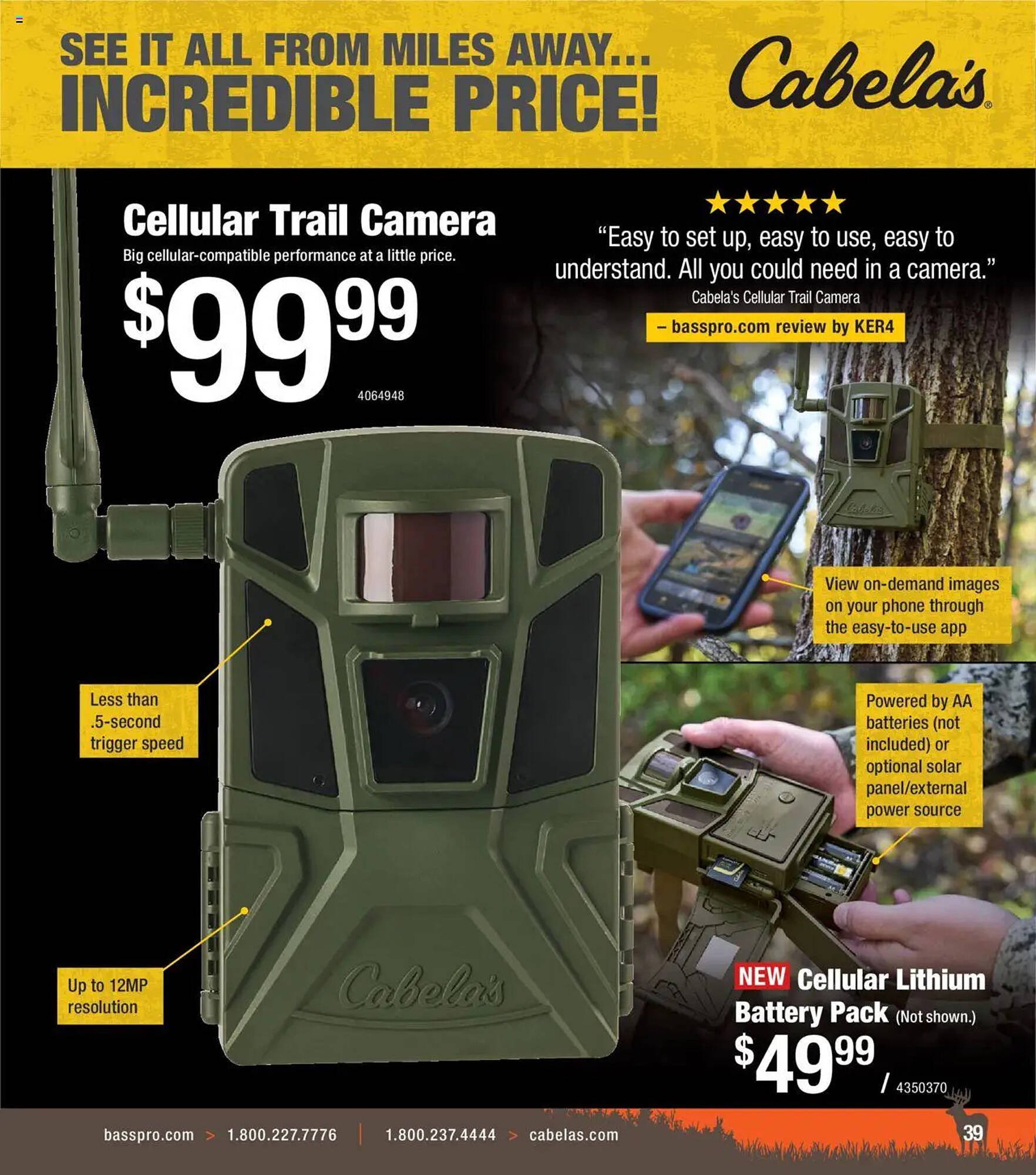 Cabela&#039;s weekly ad (2025-10-01 - 2026-01-02) | 39