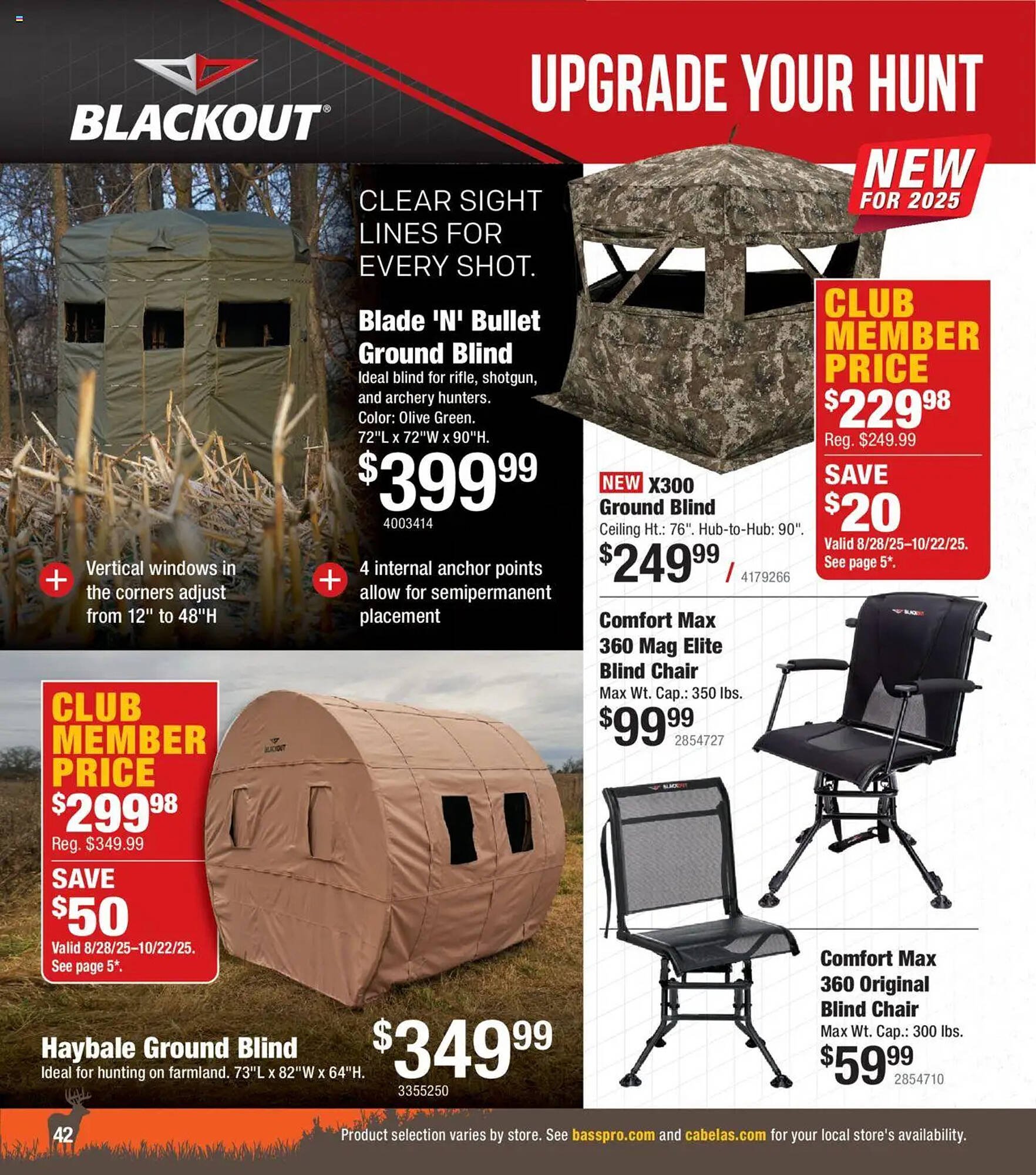 Cabela&#039;s weekly ad (2025-10-01 - 2026-01-02) | 42