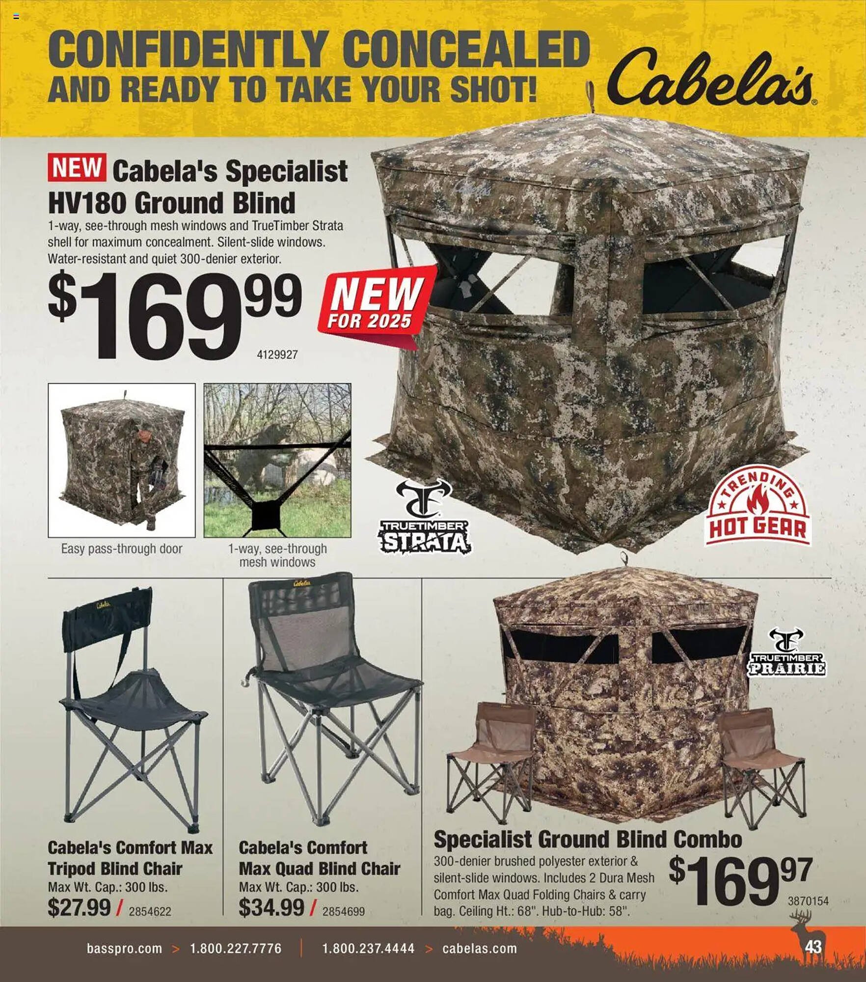 Cabela&#039;s weekly ad (2025-10-01 - 2026-01-02) | 43