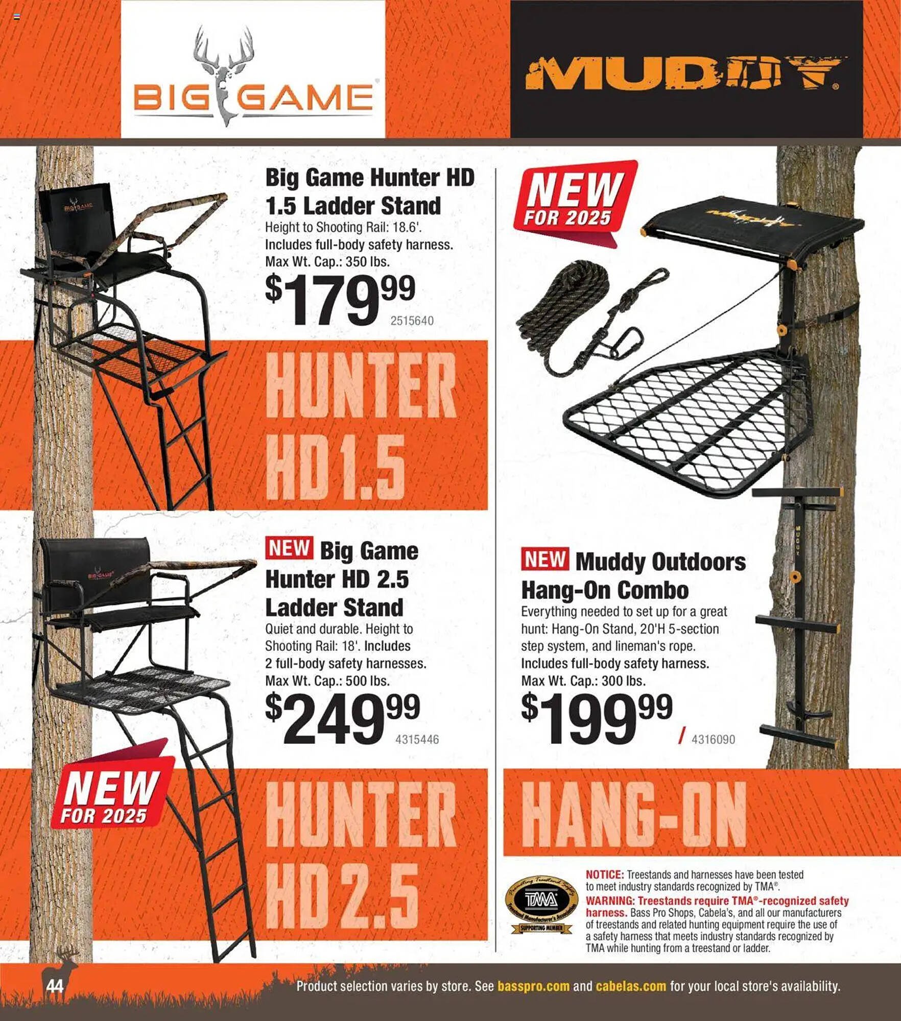 Cabela&#039;s weekly ad (2025-10-01 - 2026-01-02) | 44
