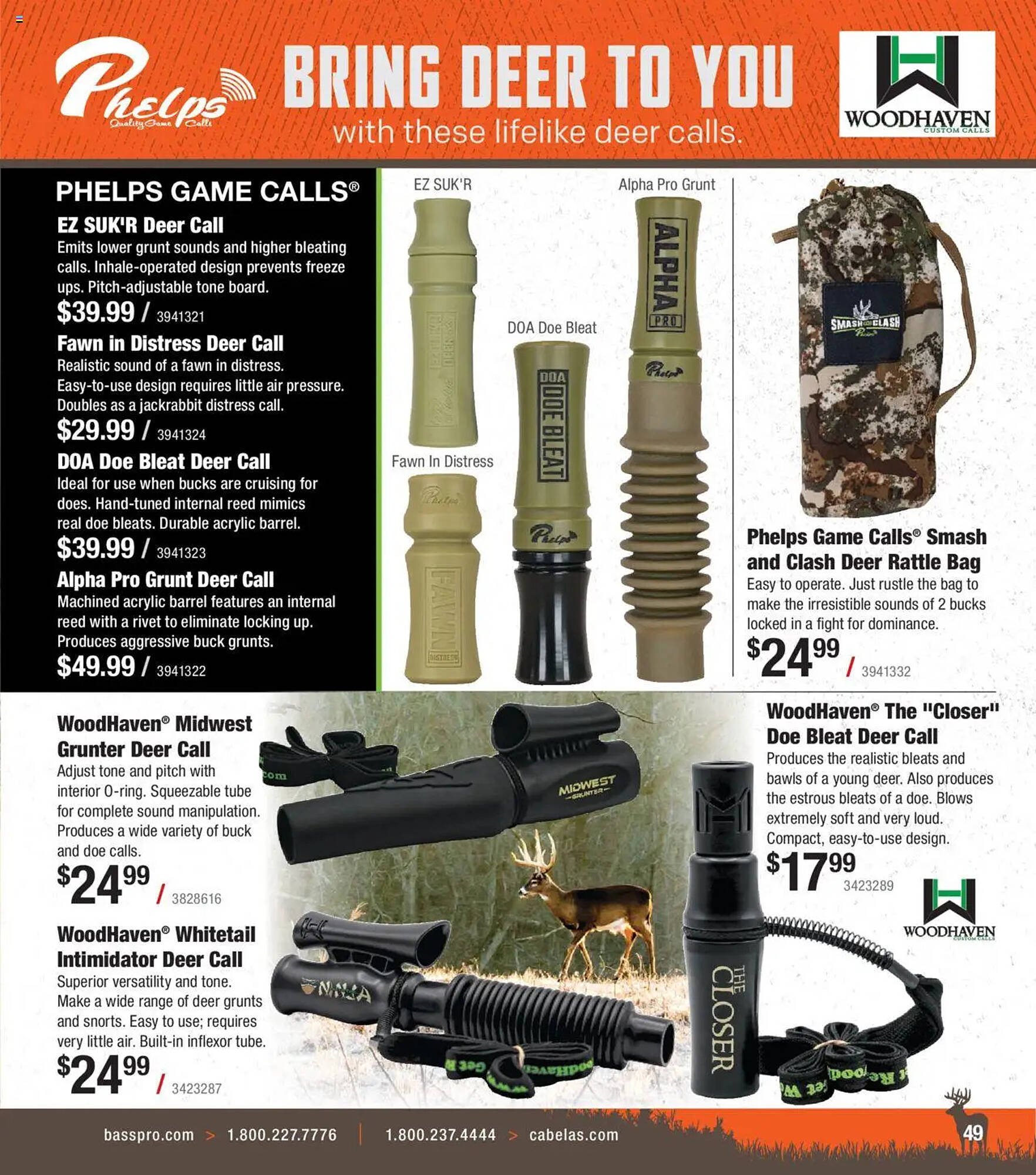 Cabela&#039;s weekly ad (2025-10-01 - 2026-01-02) | 49