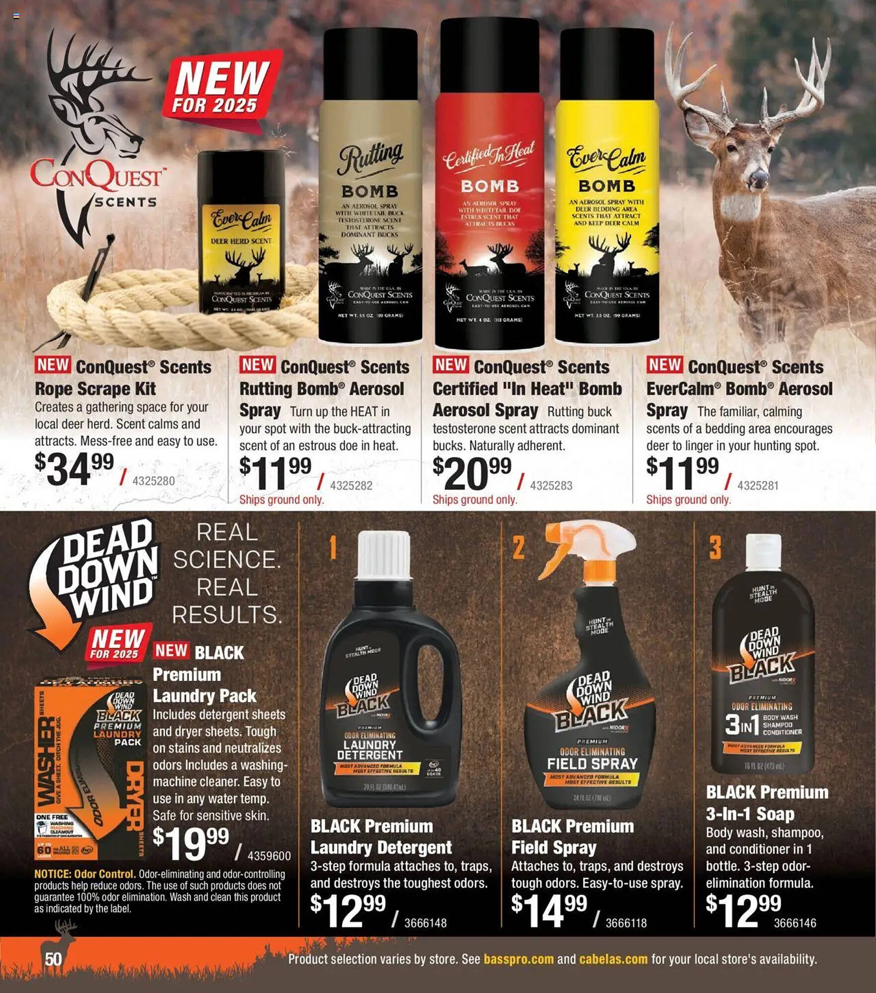 Cabela&#039;s weekly ad (2025-10-01 - 2026-01-02) | 50