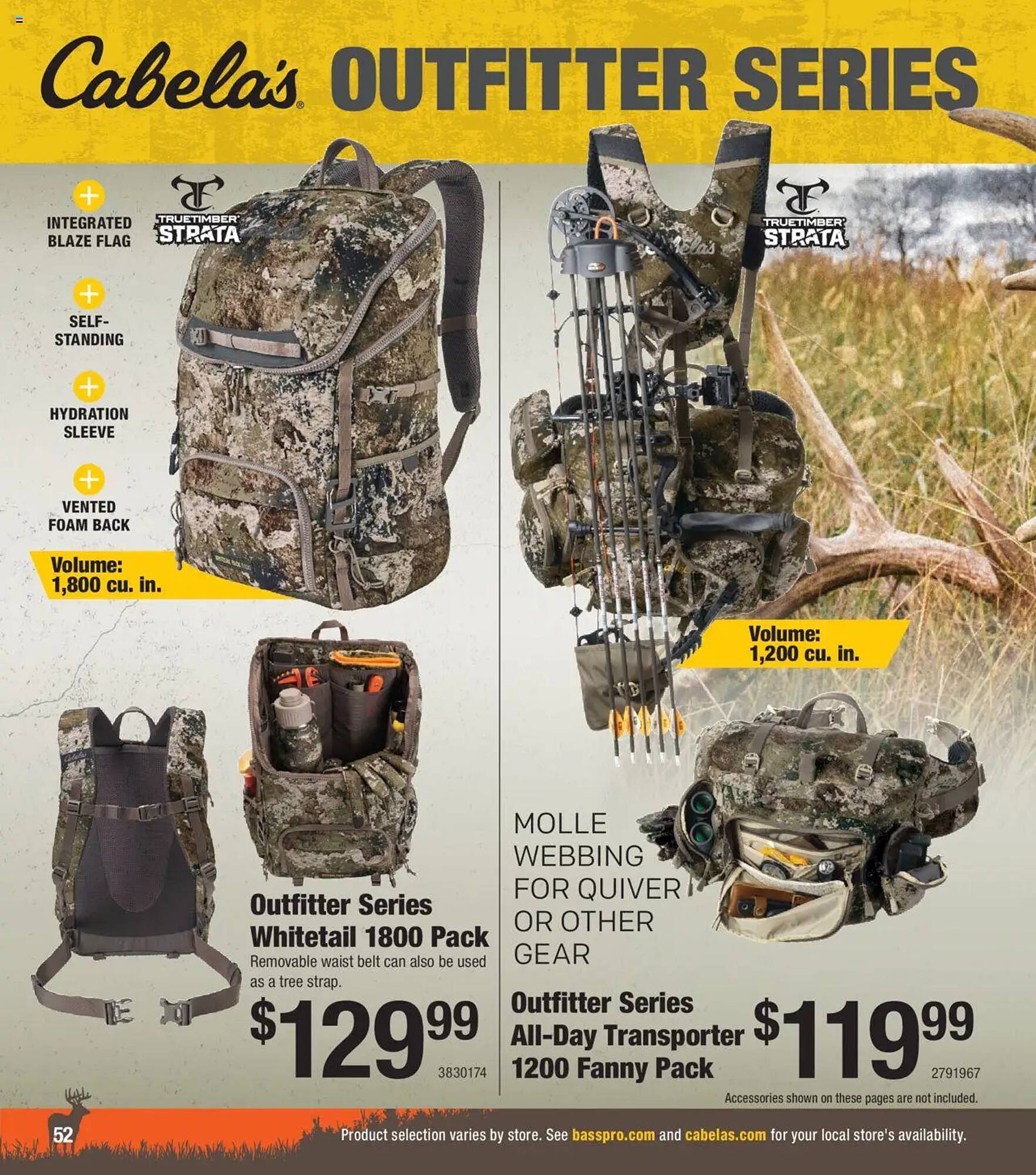 Cabela&#039;s weekly ad (2025-10-01 - 2026-01-02) | 52