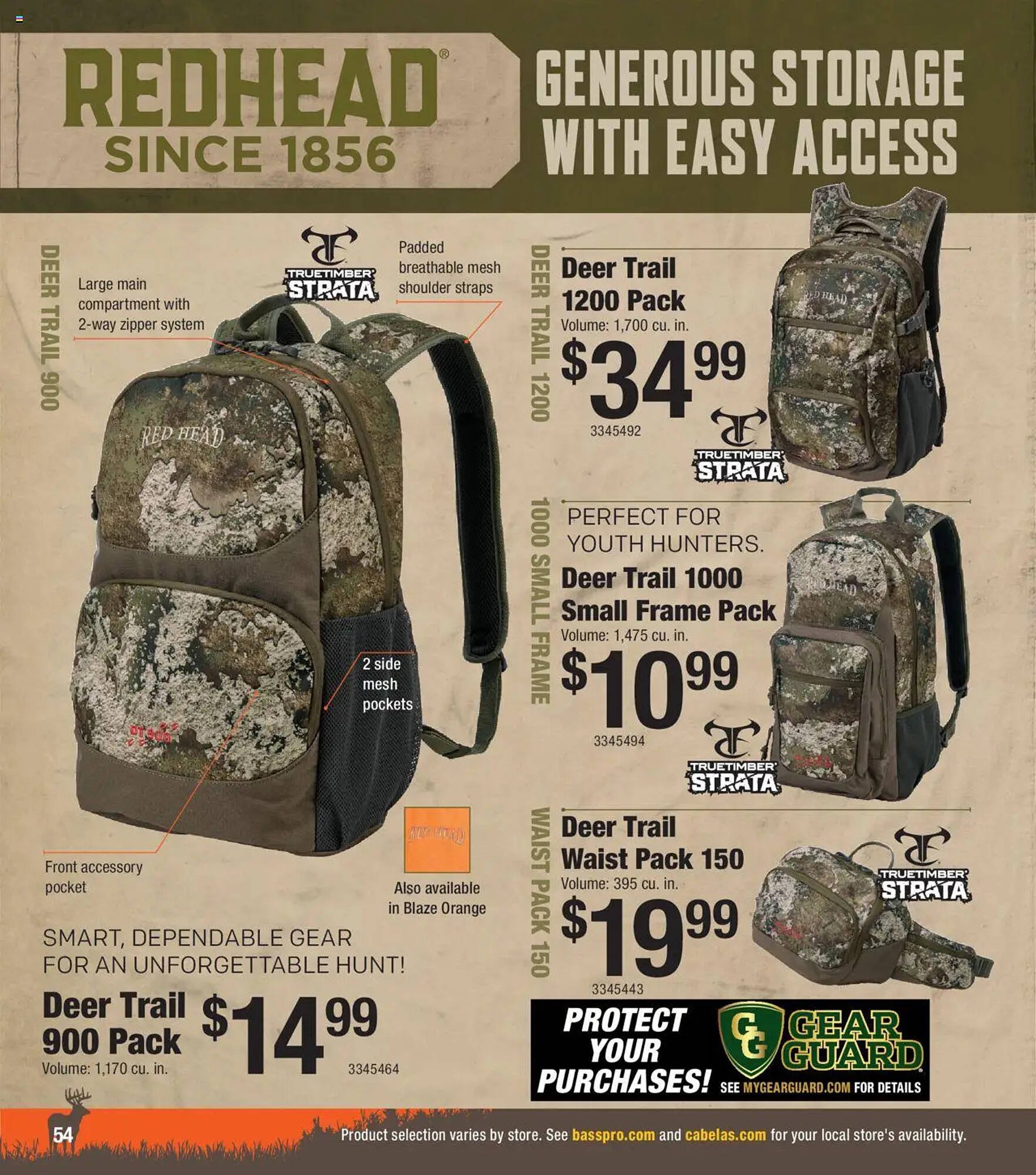 Cabela&#039;s weekly ad (2025-10-01 - 2026-01-02) | 54