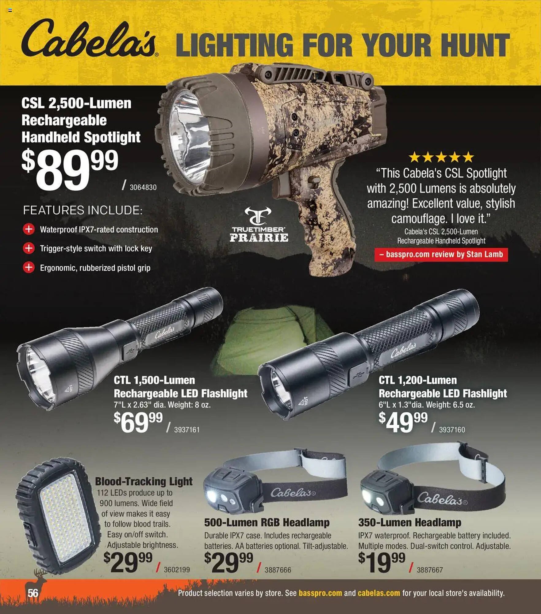 Cabela&#039;s weekly ad (2025-10-01 - 2026-01-02) | 56