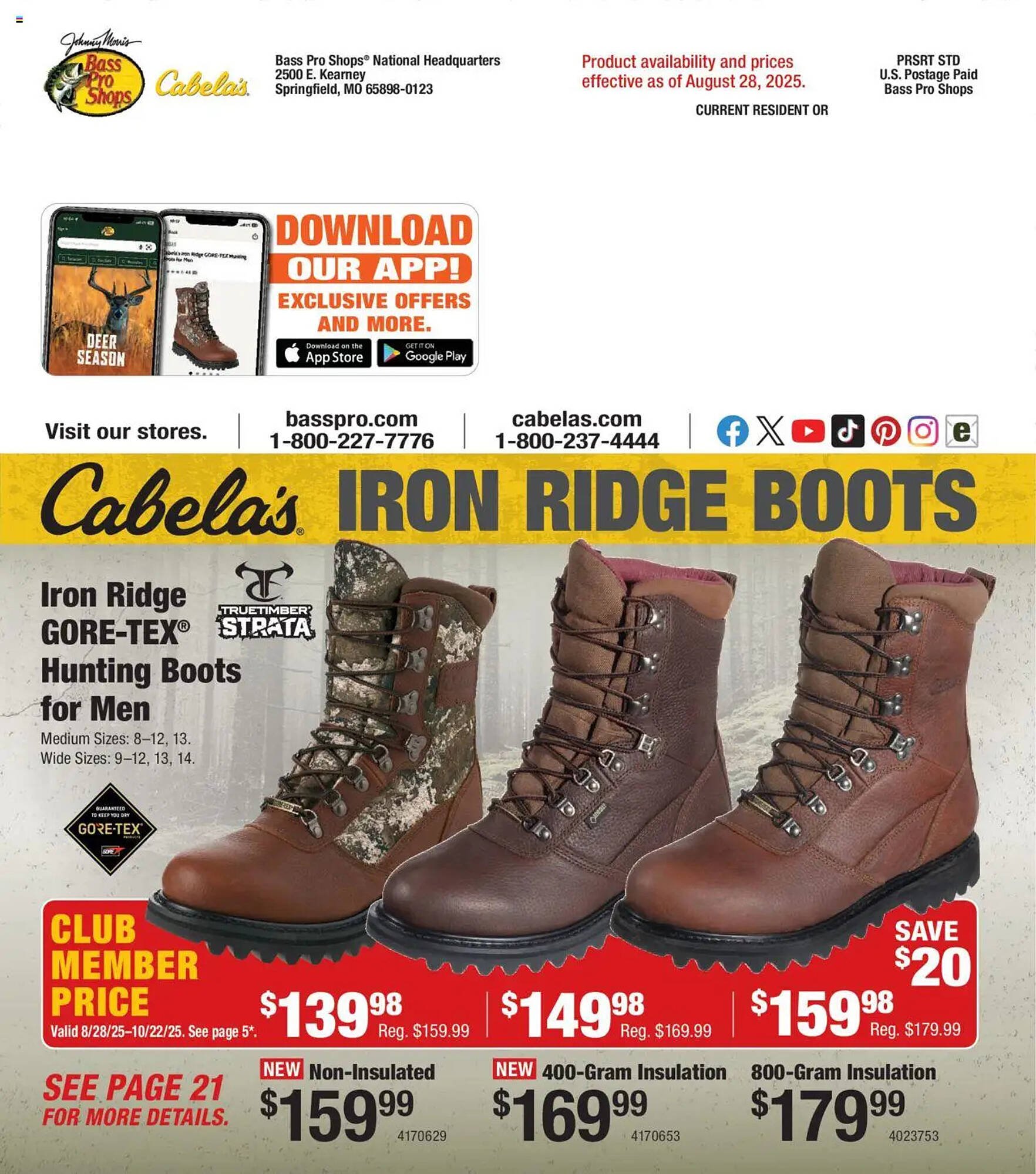 Cabela&#039;s weekly ad (2025-10-01 - 2026-01-02) | 64