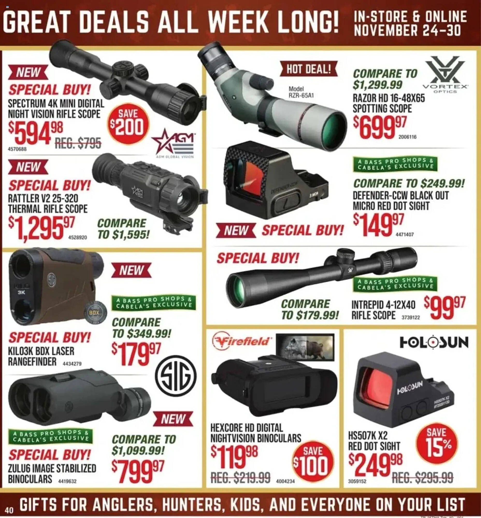 Cabela&#039;s weekly ad