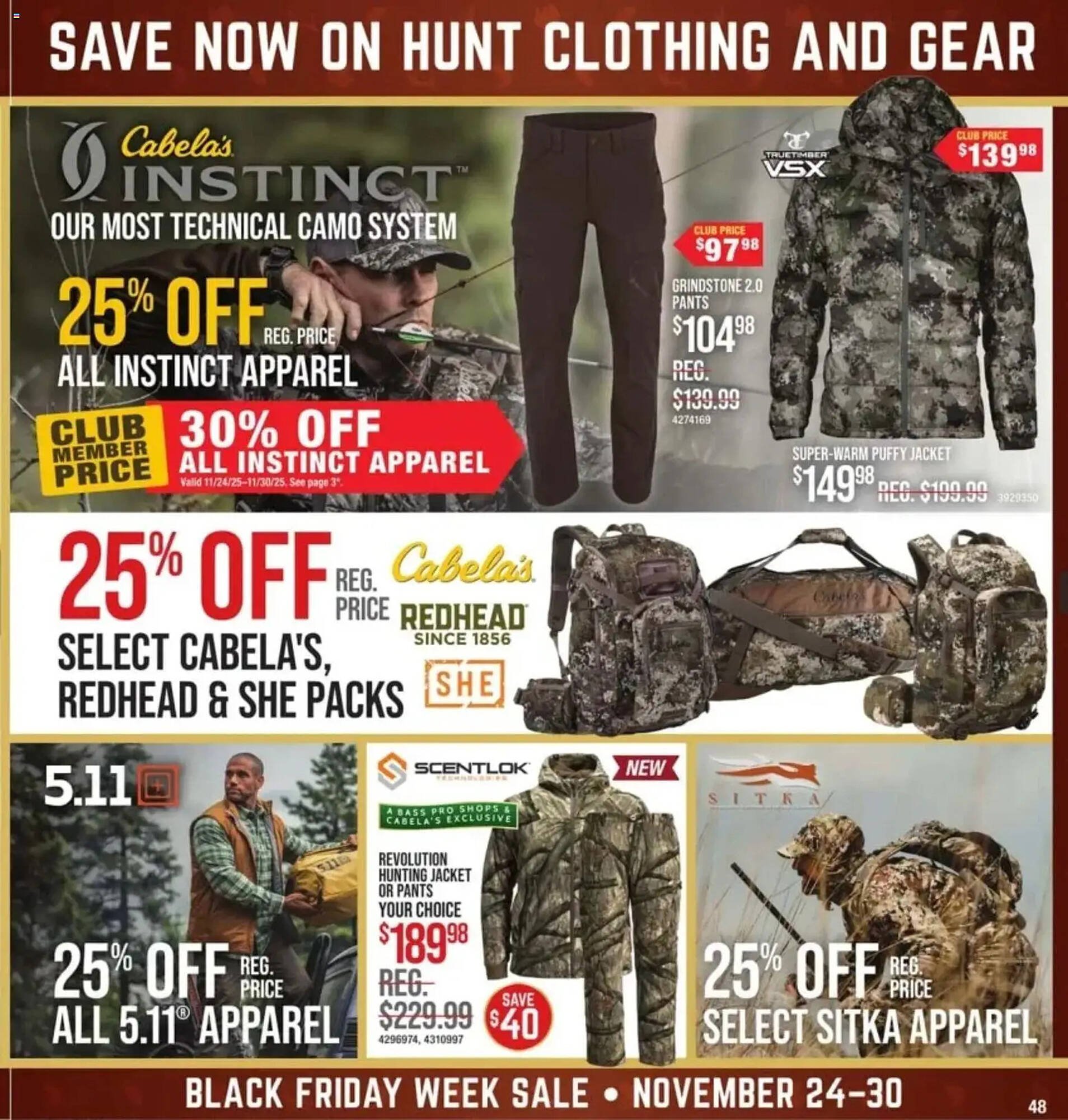 Cabela&#039;s weekly ad