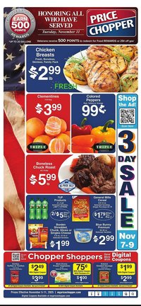Price Chopper weekly ad (2025-11-05 - 2025-11-11)