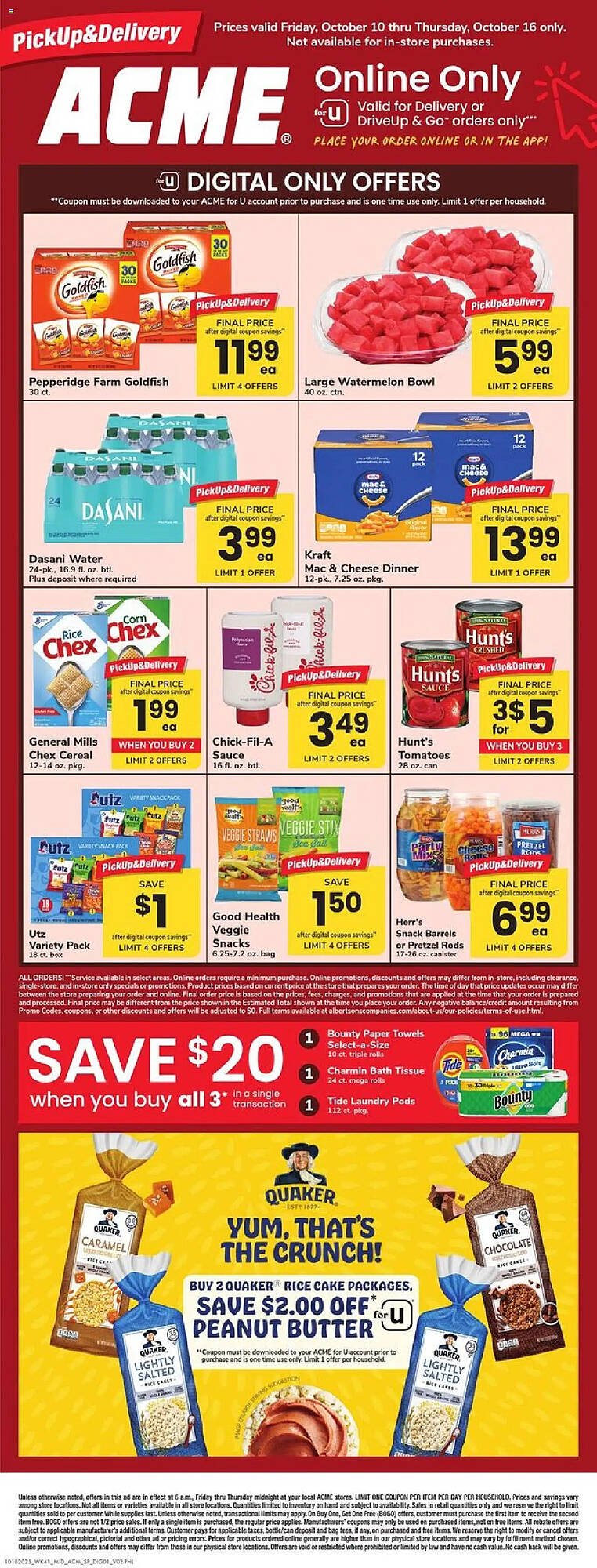 ACME weekly ad (2025-10-10 - 2025-10-16) | 1