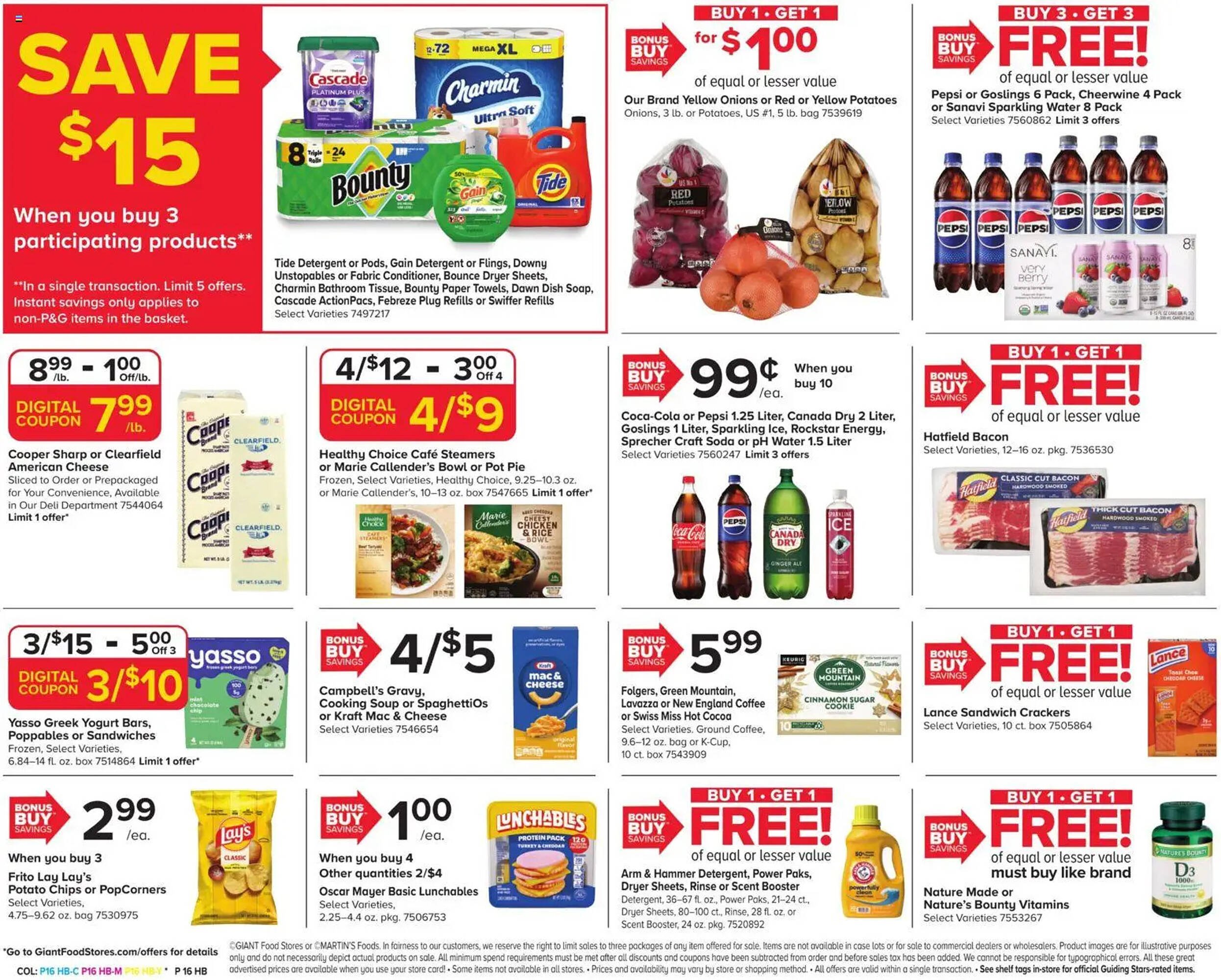 GIANT weekly ad